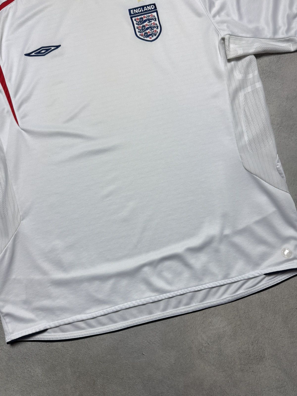 Umbro England 2006 2008 Home Football Shirt Soccer Jersey Umbro Size US XXL / EU 58 / 5 - 4 Thumbnail
