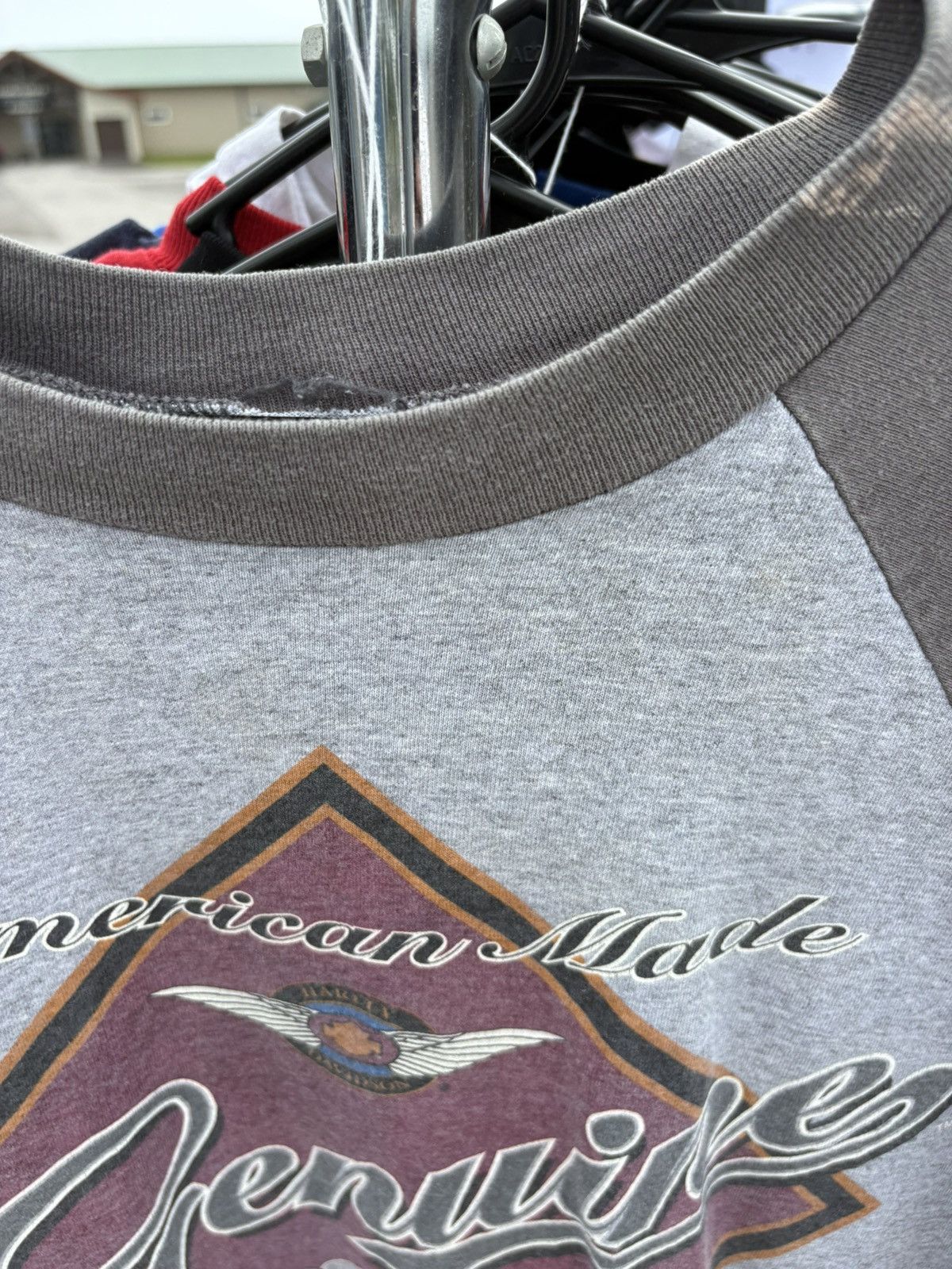 Vintage 1995 Harley Davidson Meredith NH Long Sleeve Shirt Size US XXL / EU 58 / 5 - 4 Thumbnail