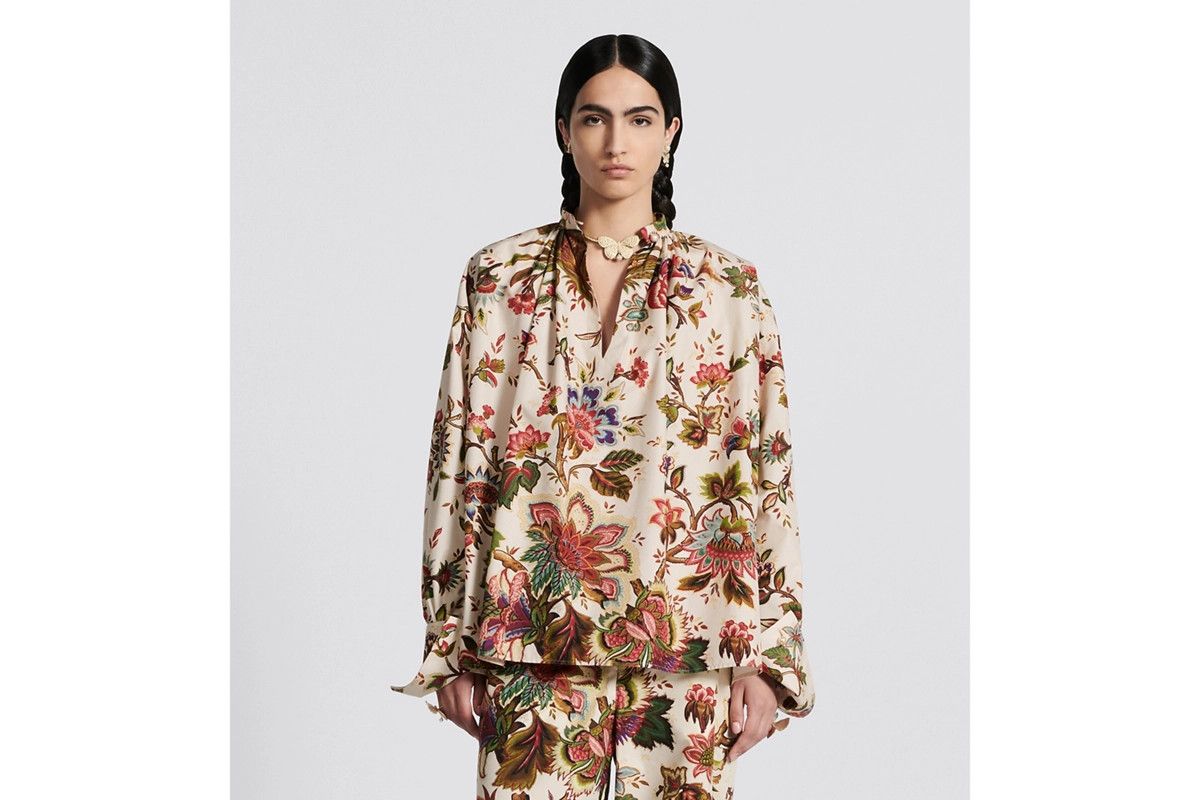Dior o1bcso1str0225 Blouse in Multicolor Size S / US 4 / IT 40 - 11 Thumbnail