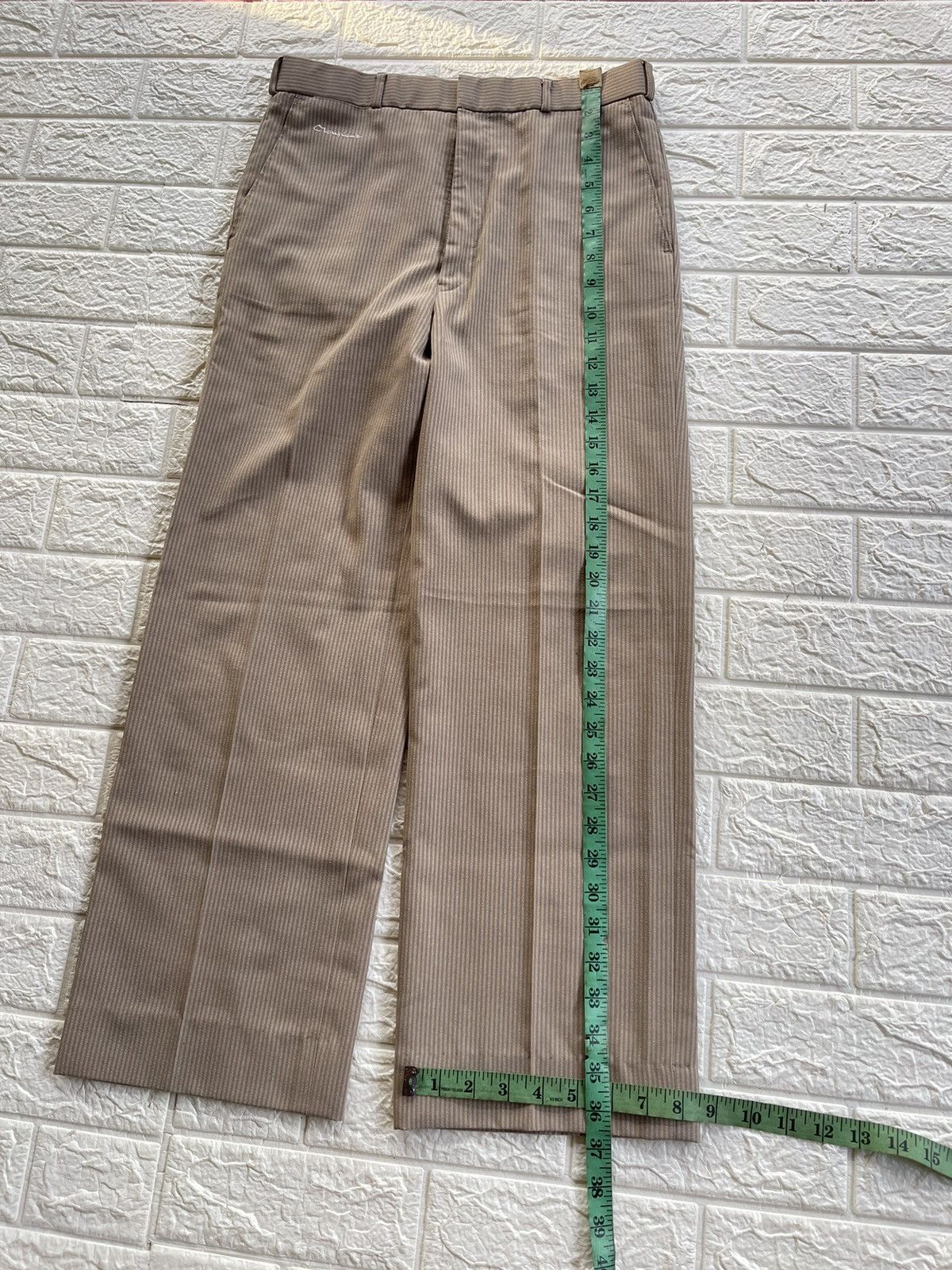 Christian Dior Monsieur Slack Vintage Monsieur Casual Wide Leg Pants Size 30" / US 8 / IT 44 - 13 Thumbnail