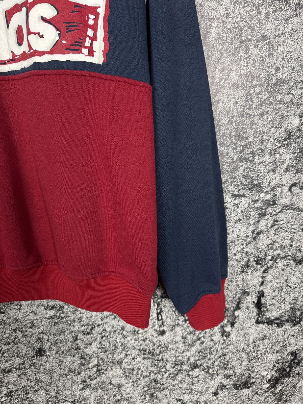 Adidas Adidas Vintage 90s Sweatshirt Big Logo Pullover Size L Size US L / EU 52-54 / 3 - 5 Thumbnail