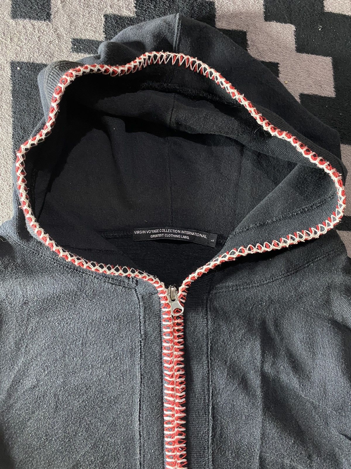 If Six Was Nine × Japanese Brand × Le Grande Bleu (L.G.B.) Vintage Virgin Voyage Collection zip hoodie kapital style Size US L / EU 52-54 / 3 - 4 Thumbnail