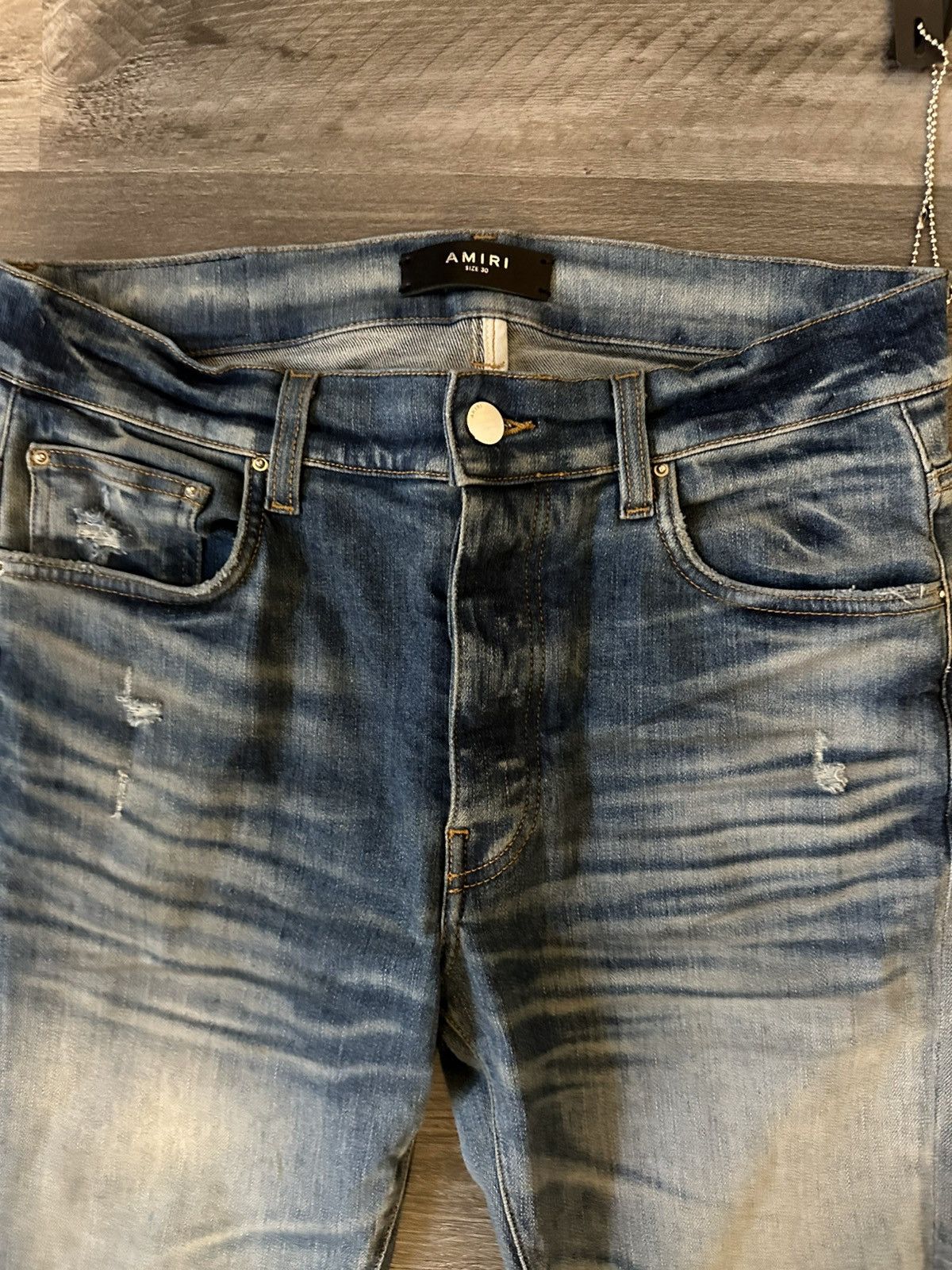 Amiri Amiri indigo Stack jeans Size US 30 / EU 46 - 3 Thumbnail