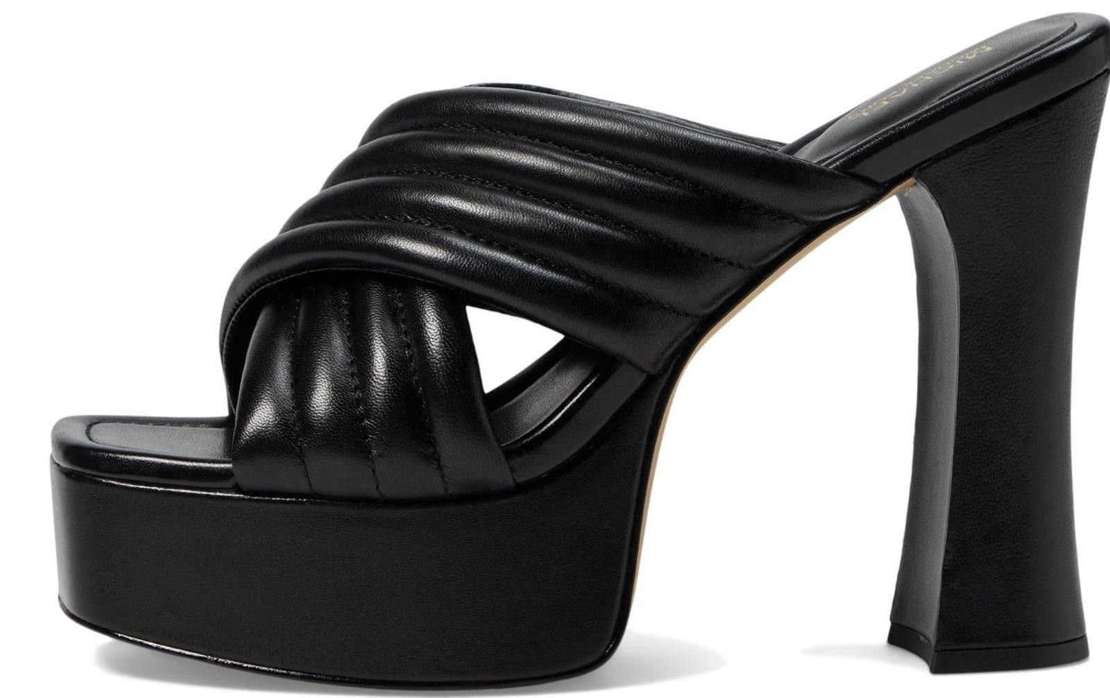 Michael Kors Michael Kors Portia Platform Sandal Quilted Slip On Shoes Size US 10 / IT 40 - 1 Thumbnail