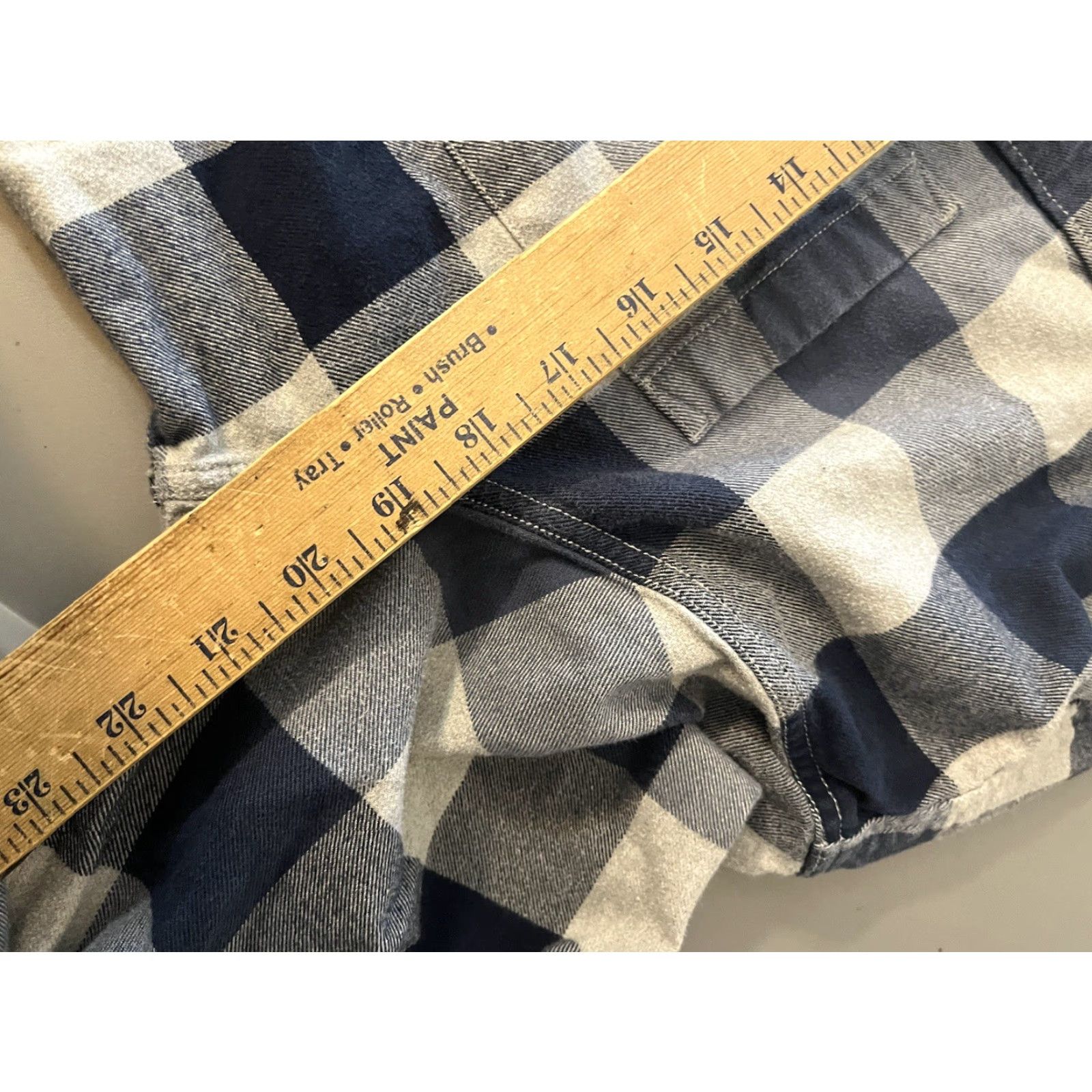 Eddie Bauer Eddie Bauer Flannel Shirt Mens L Blue Plaid Long Sleeve Button-Up Classic Fit Size US L / EU 52-54 / 3 - 5 Thumbnail