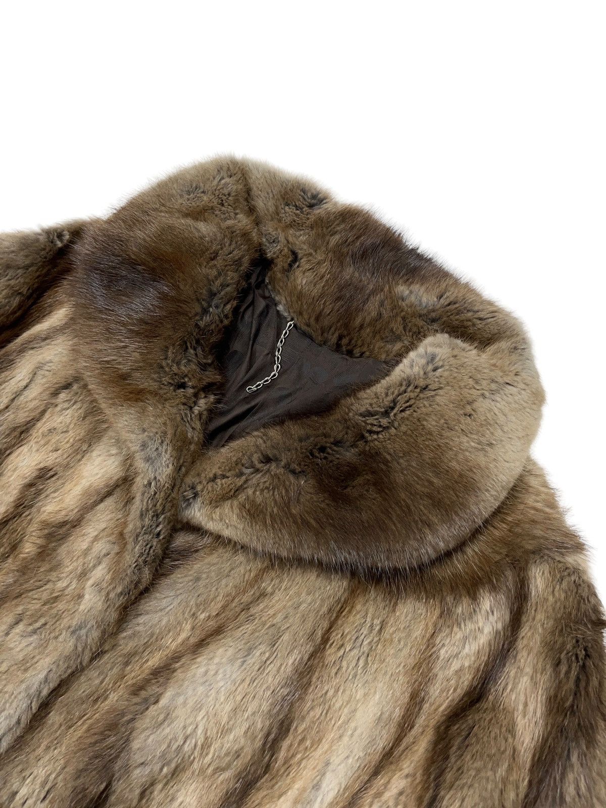 Vintage Vintage Mink Fur Coat Jacket Size L / US 10 / IT 46 - 4 Thumbnail