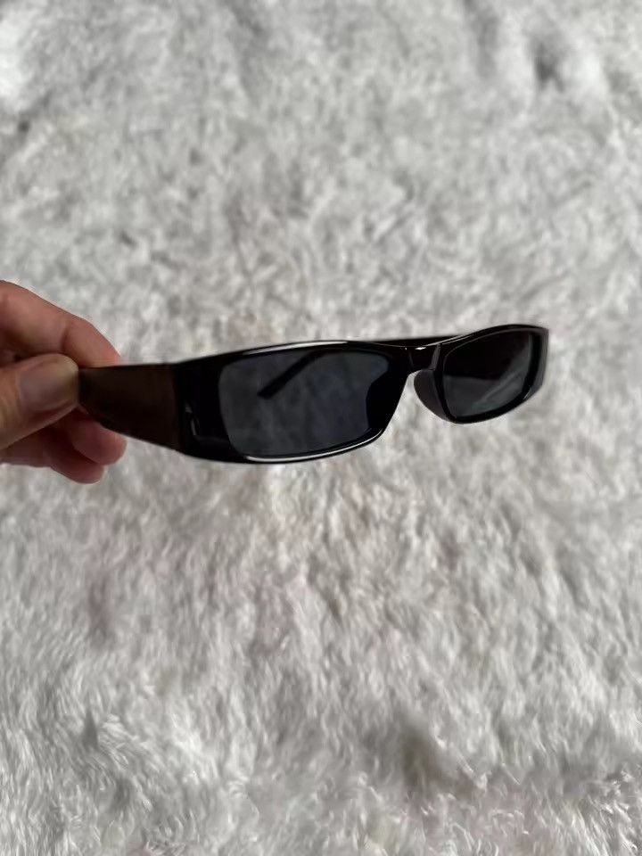 Cyber-Shield Sunglasses – Wraparound Y2K Gorpcore Shades