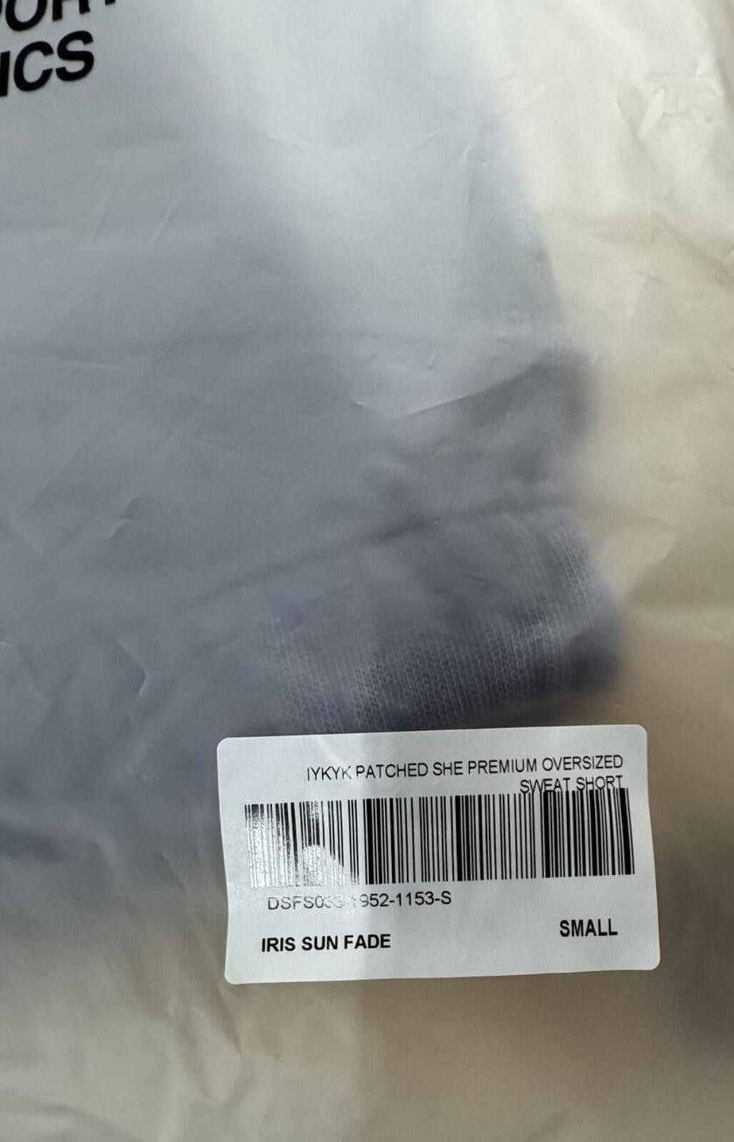 Other SHE Darc Premium Blue Oversized Sweat Shorts-Medium Size 32" / US 10 / IT 46 - 5 Thumbnail