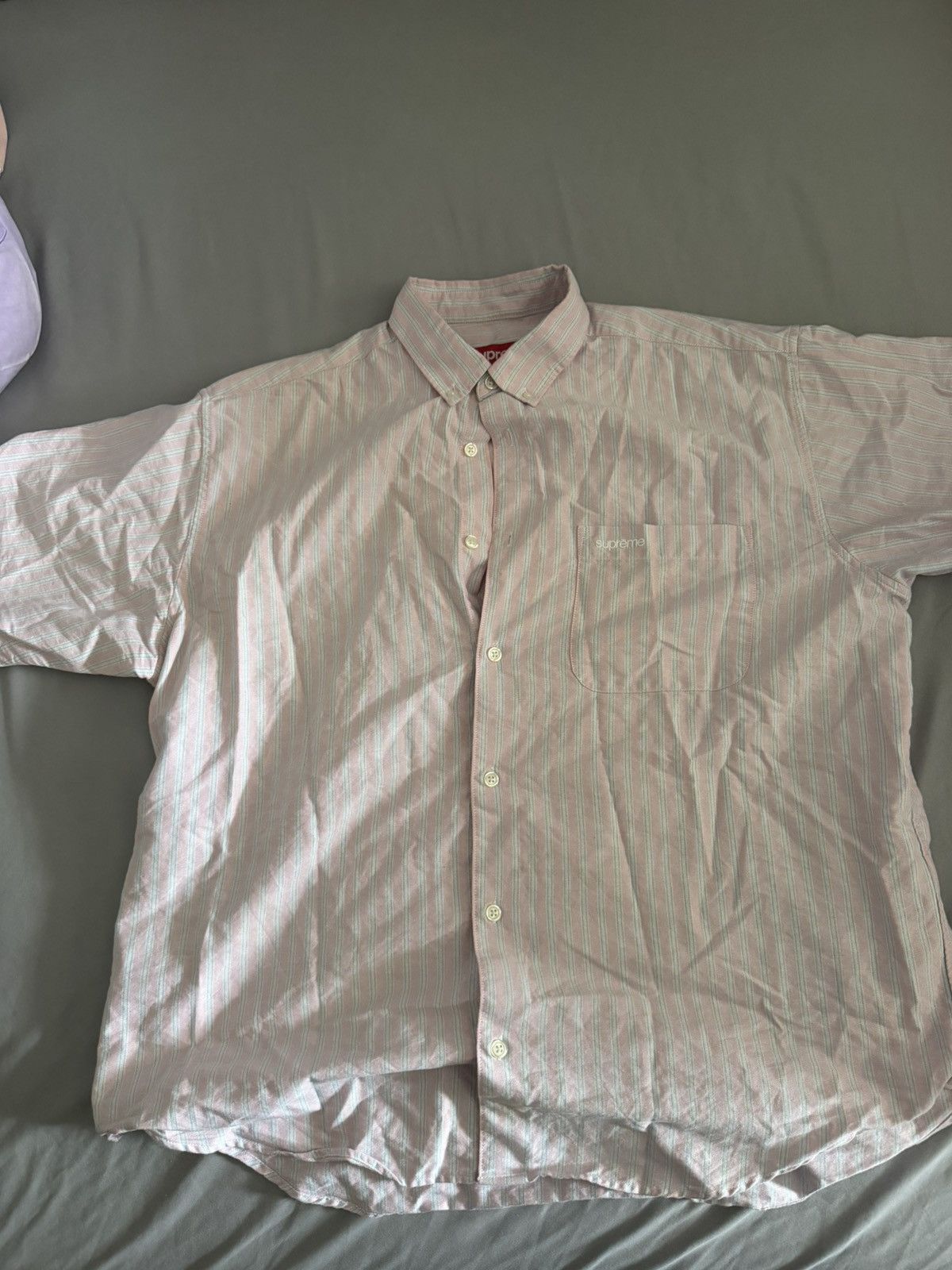 Supreme Supreme pink shirt Size US M / EU 48-50 / 2 - 1 Thumbnail