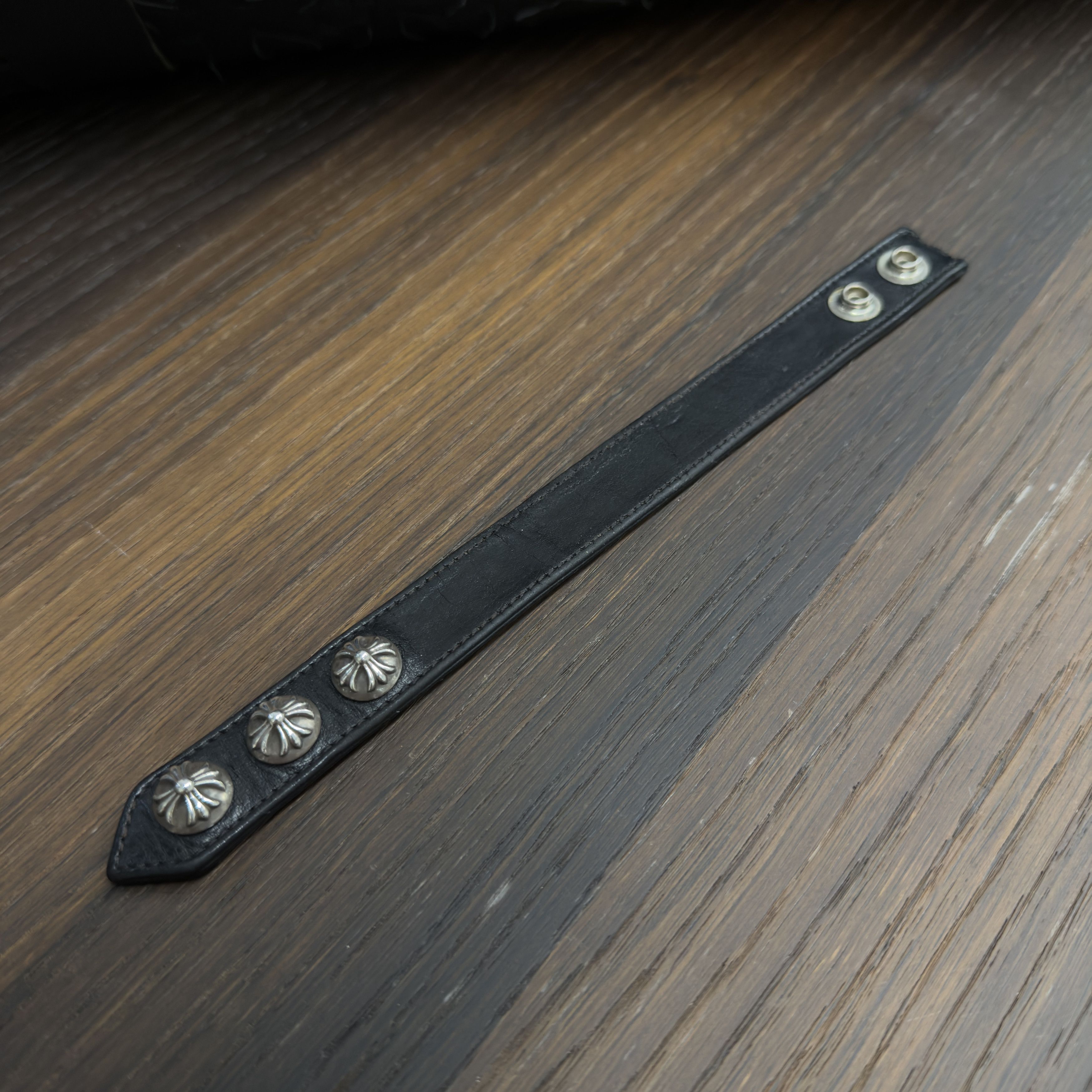 Snap Leather Bracelet CH Plus 9