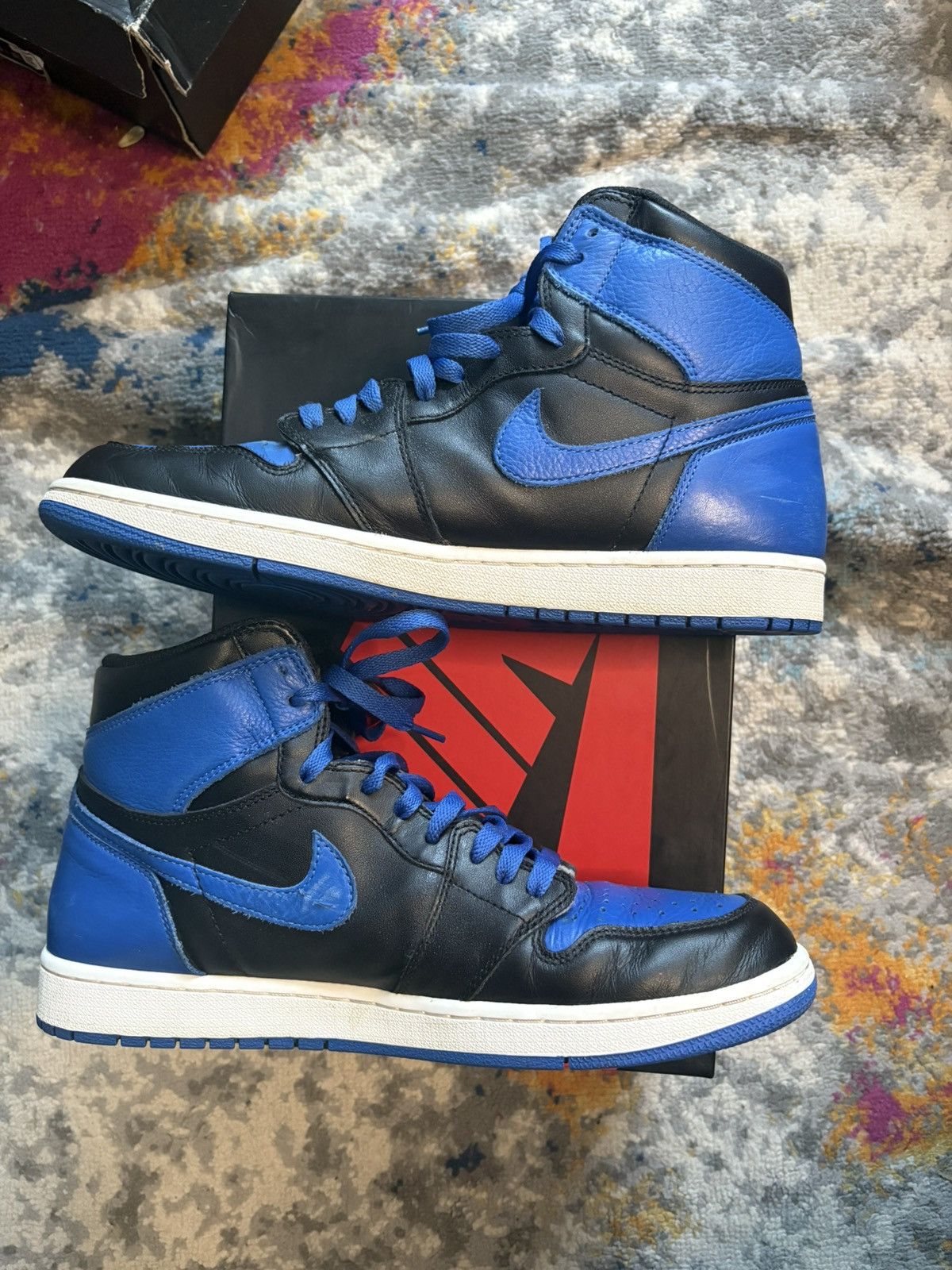 Jordan Brand Air Jordan Retro 1 Royal 2017 size 11.5 Size US 11.5 / EU 44-45 - 2 Thumbnail