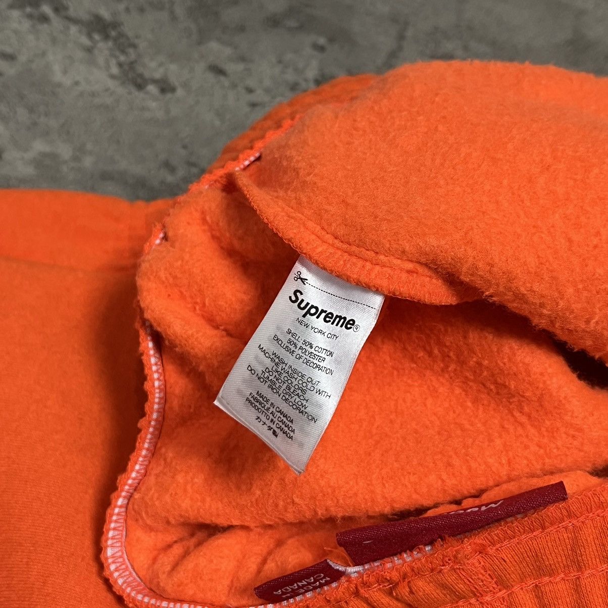 Supreme Supreme Embroidered Script Sweatpant FW24 - Orange Size US 33 - 11 Thumbnail
