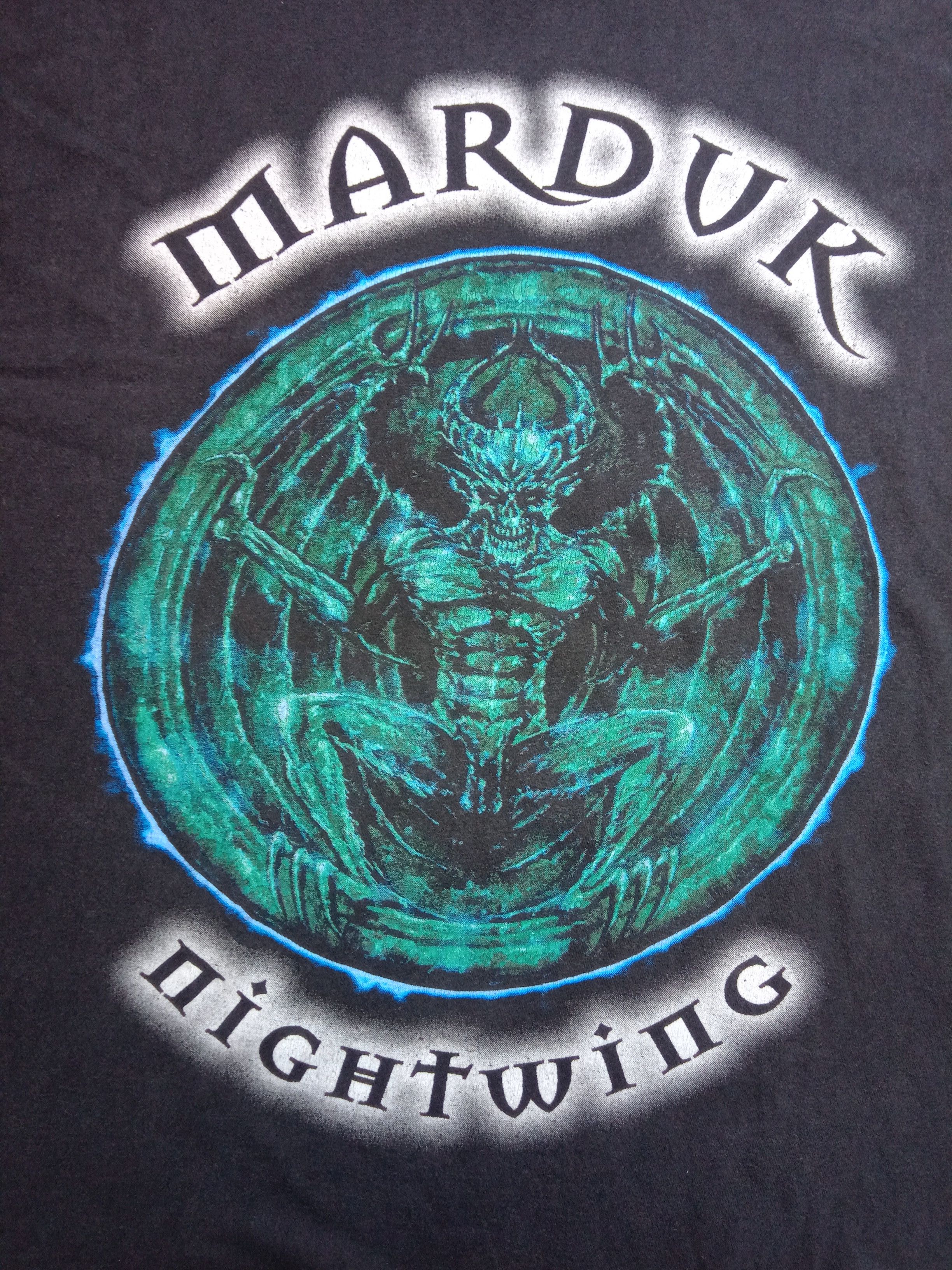 Band Tees × Vintage Vintage MARDUK nightwing Size US XL / EU 56 / 4 - 2 Thumbnail