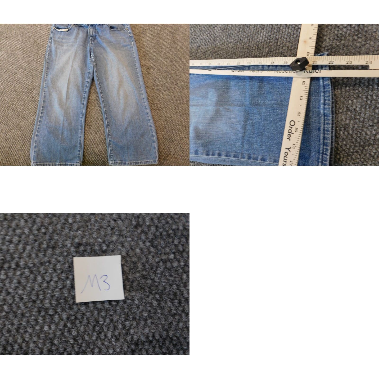 Levi's Levi's Jeans Women 14 Straight Denim 31in Waist Blue Slim Regular Pockets Zipper Stretch Classic 21in Inseam Size 36" / US 14 / IT 50 - 8 Thumbnail