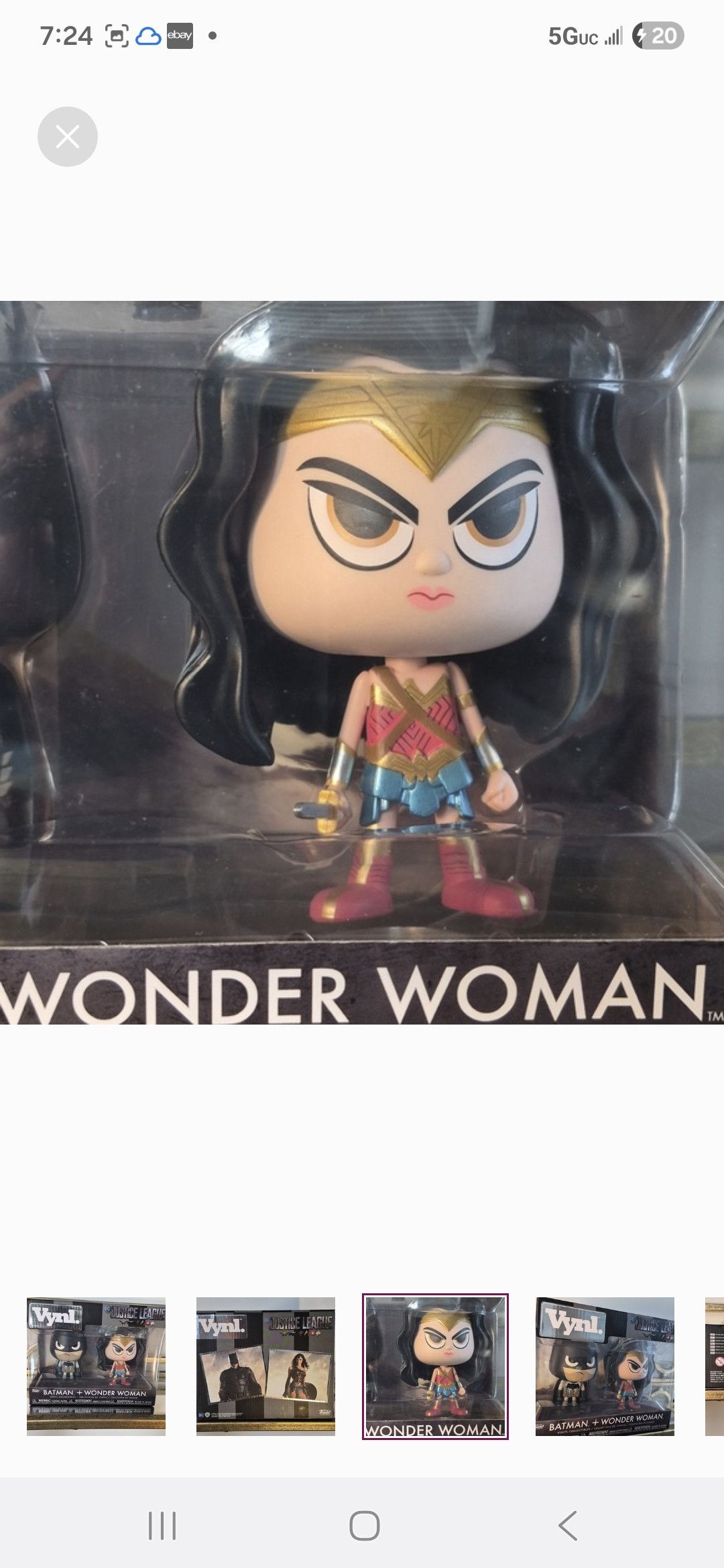 Other Funko Pop Vynl×DC Justice League Batman & WonderWoman Vinyls Size ONE SIZE - 3 Thumbnail