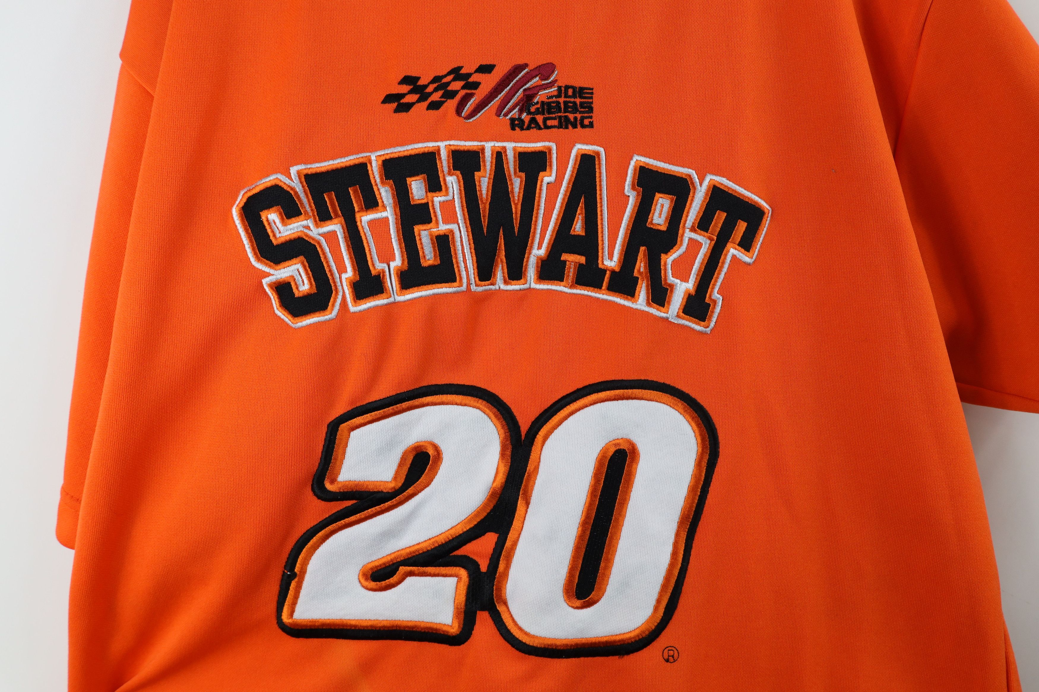 Vintage Vintage NASCAR Depot Tony Stewart Racing Baseball Jersey Size US L / EU 52-54 / 3 - 11 Thumbnail