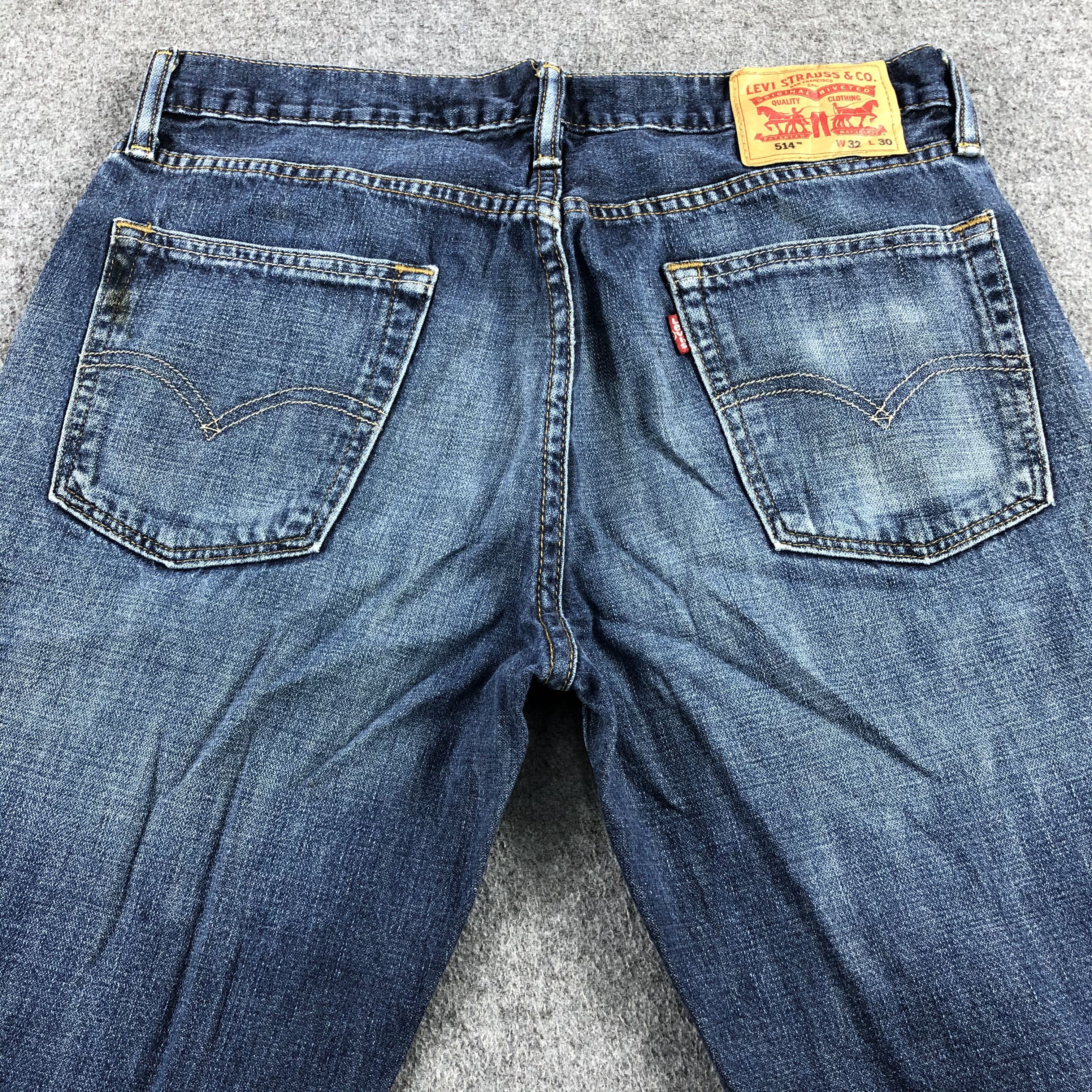 Levi's Vintage Blue Wash Levis 514 Jeans-J2002 Size US 33 - 4 Thumbnail