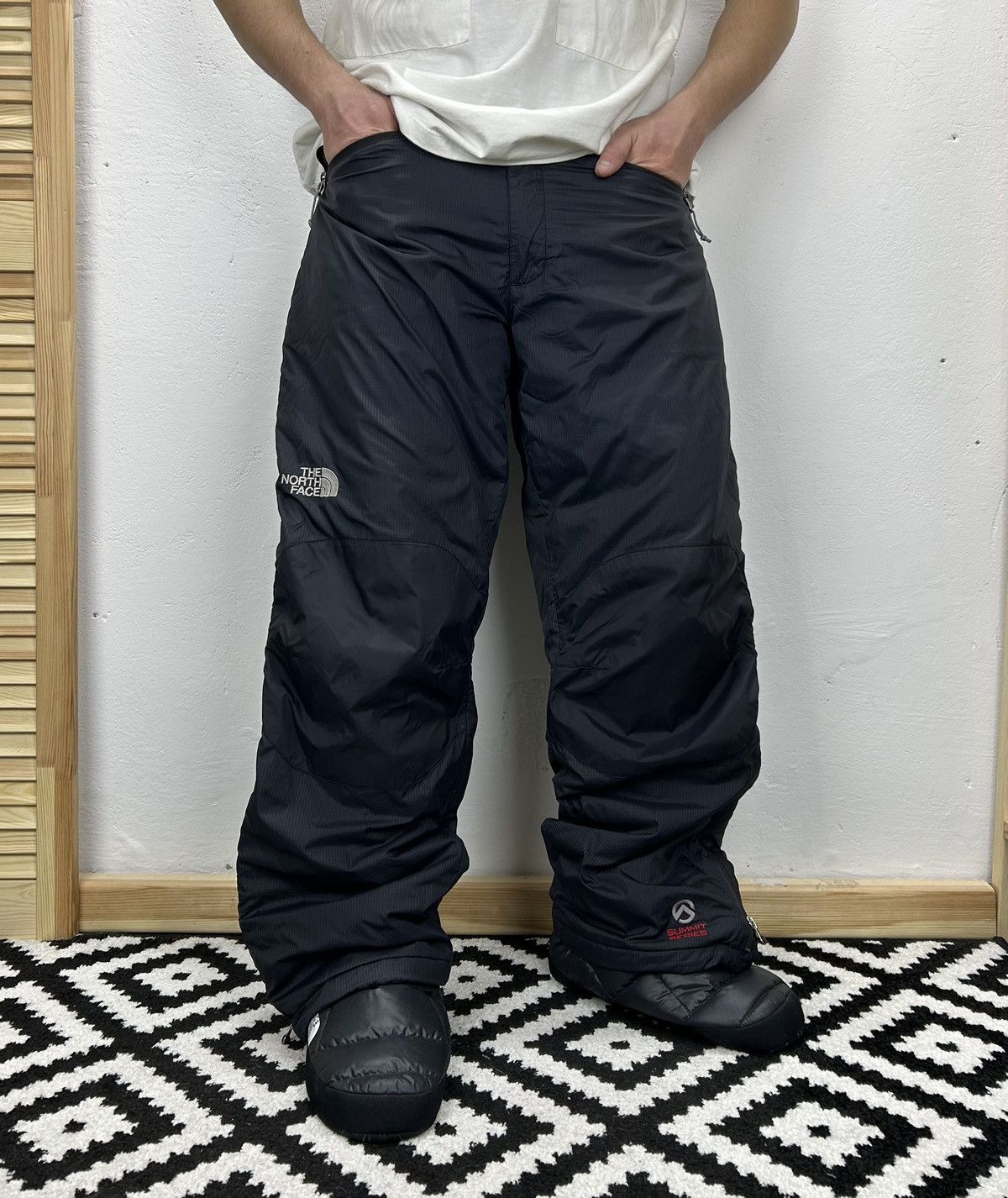 image of The North Face Warm Balck Pants Size M in Black, Men's