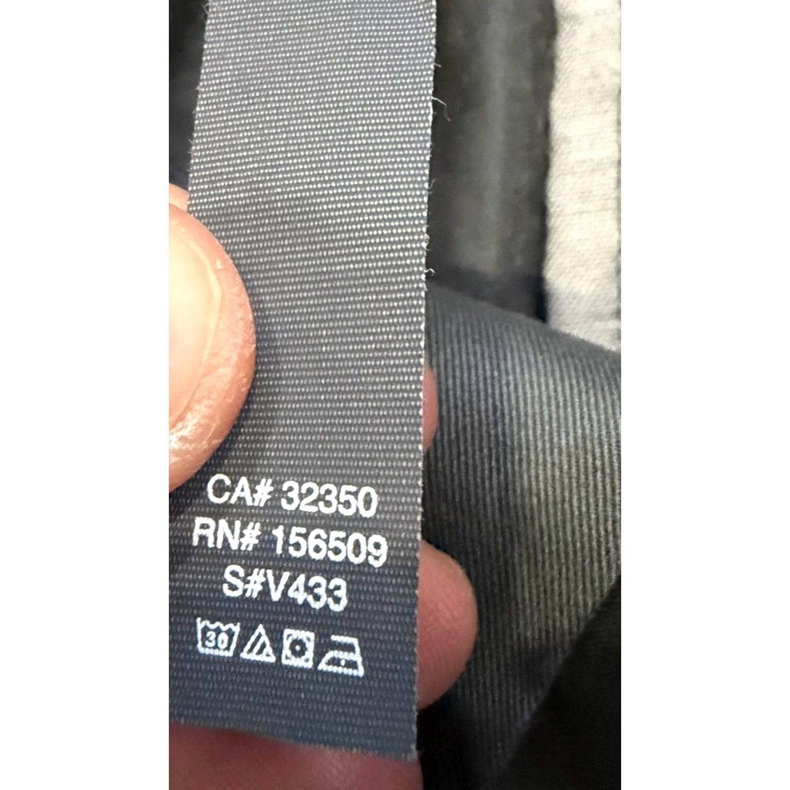 Vuori Vuori Collins Chino Pants Men’s 32x28 Charcoal Cotton Stretch Twill V433 Size US 32 / EU 48 - 4 Thumbnail