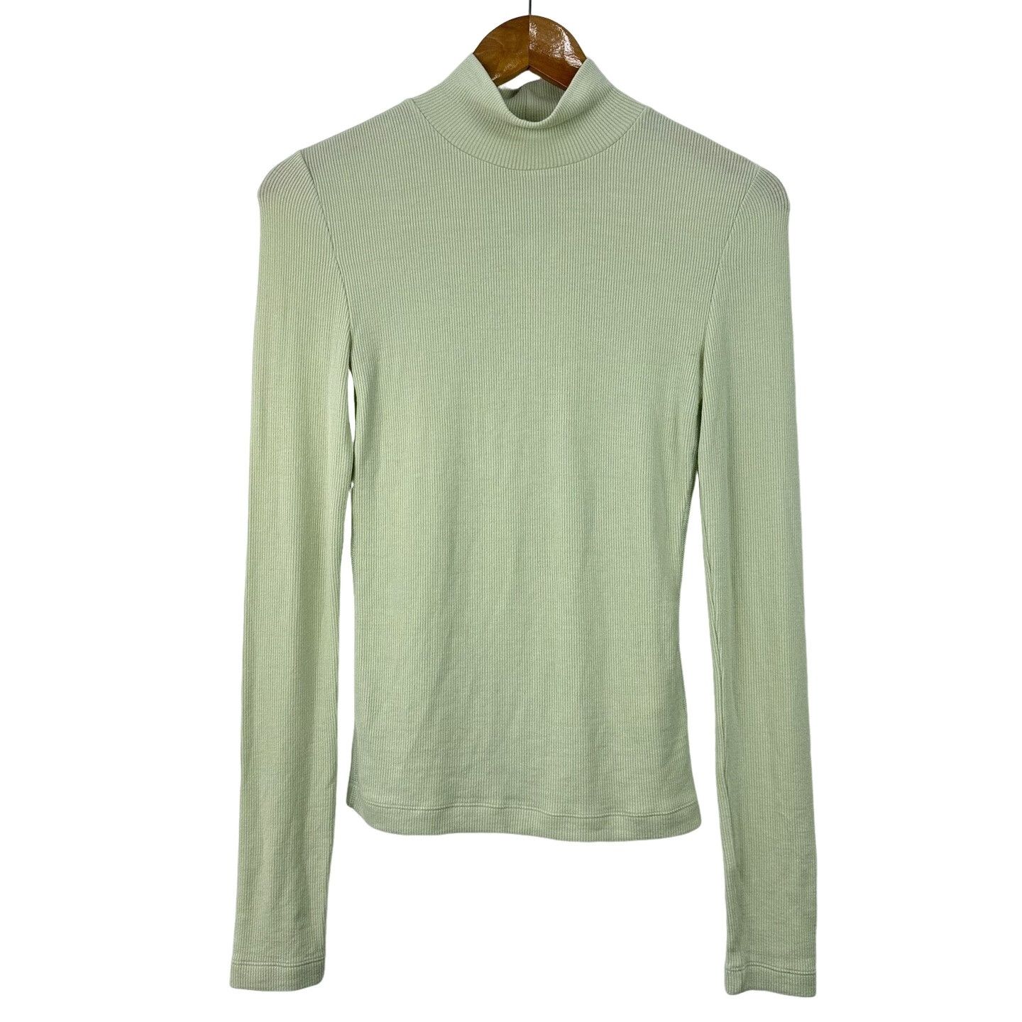 Alexander Wang Alexander Wang Mint Modal Angora Mock Neck Top S Size S / US 4 / IT 40 - 1 Thumbnail