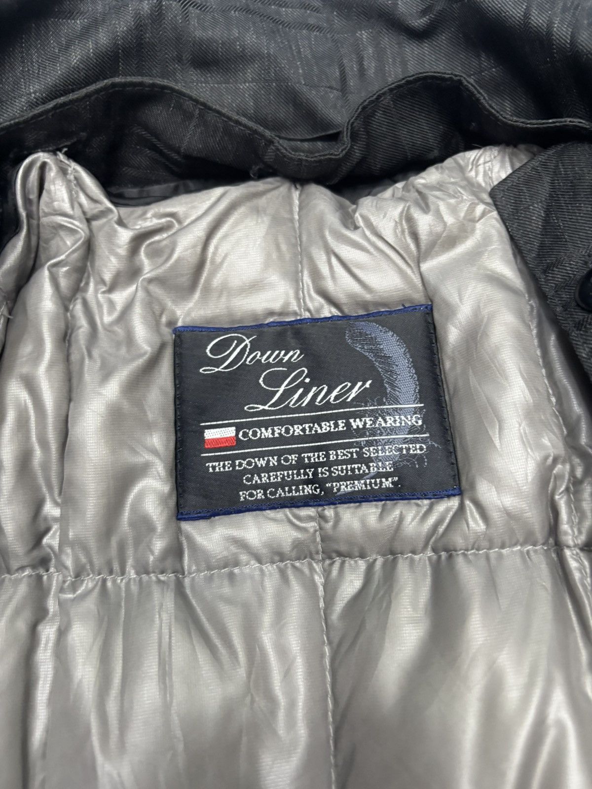Yohji Yamamoto 🔥D'HOMME A HOMME JAPAN PLAID WINTER COAT WITH DOWN LINER Size US L / EU 52-54 / 3 - 13 Thumbnail