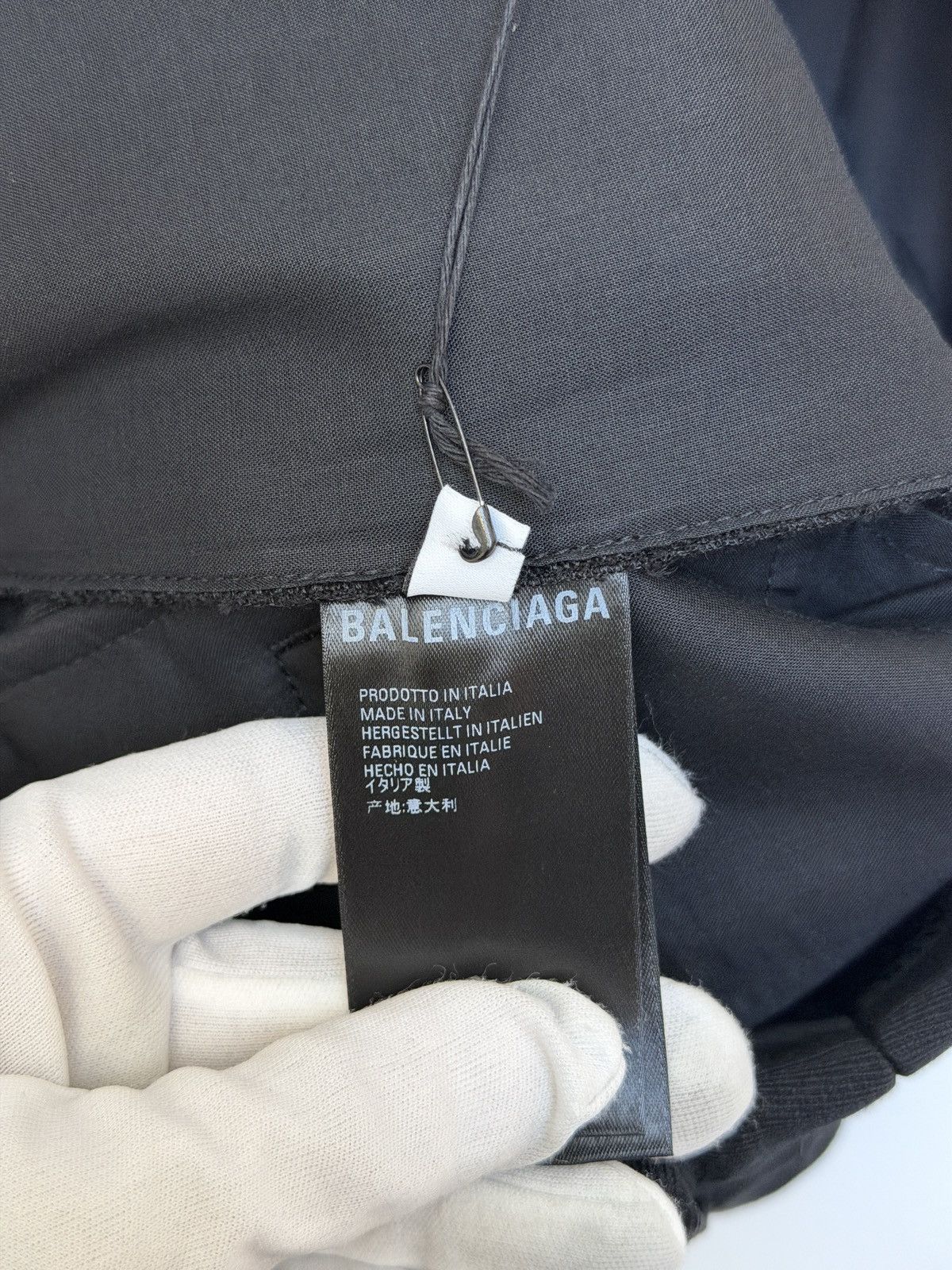 Balenciaga Balenciaga Hybrid Denim Tailored Pants Size US 28 / EU 44 - 8 Thumbnail