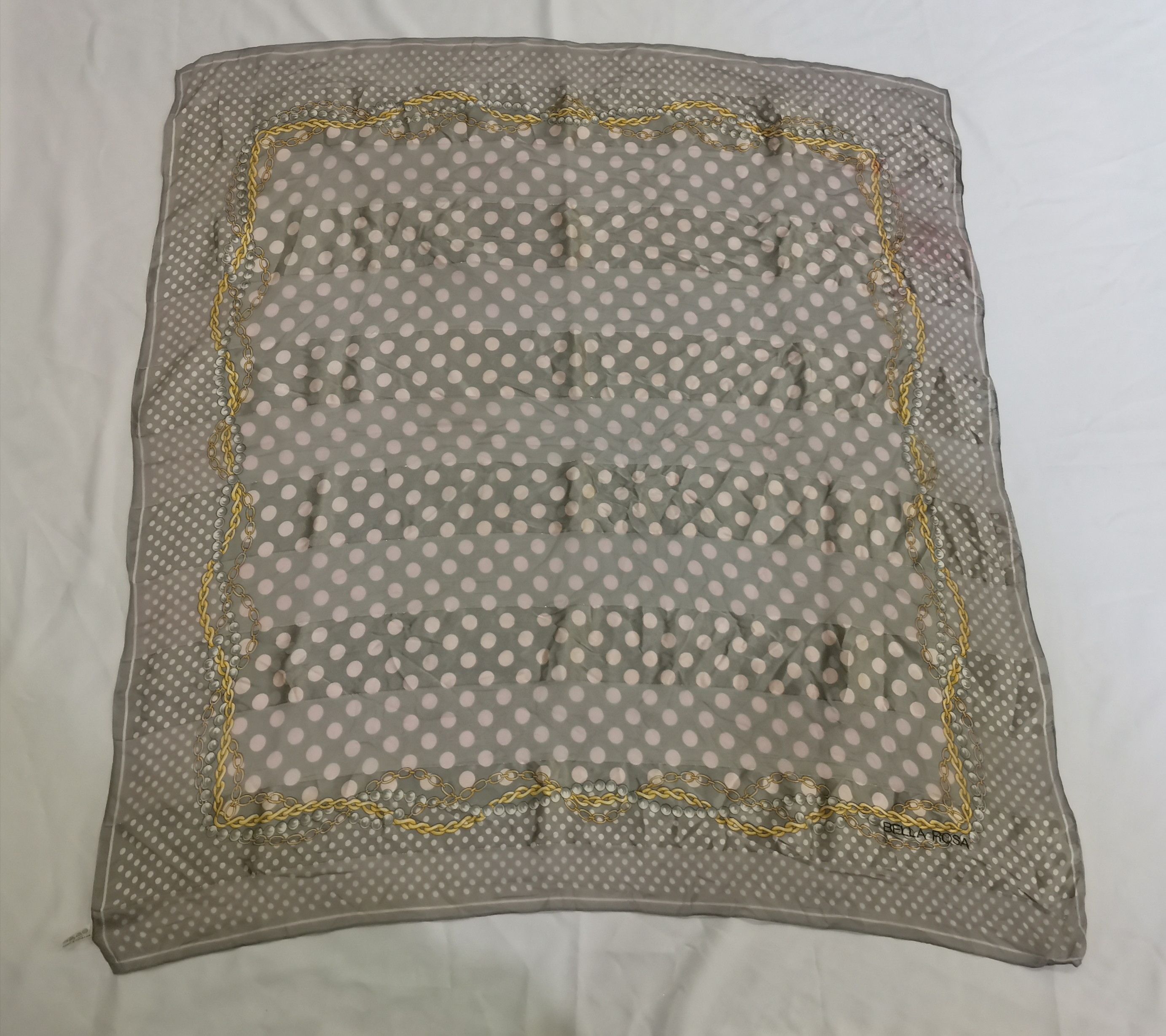 Designer × Vintage Rare vintage Bella Rosa scarves nice design Size ONE SIZE - 1 Thumbnail