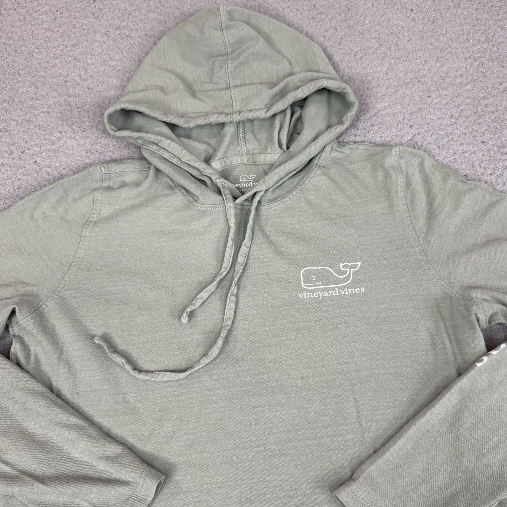 Vineyard Vines Vineyard Vines T Shirt Mens S Green Long Sleeve Graphic Hooded Logo A Size US S / EU 44-46 / 1 - 5 Thumbnail