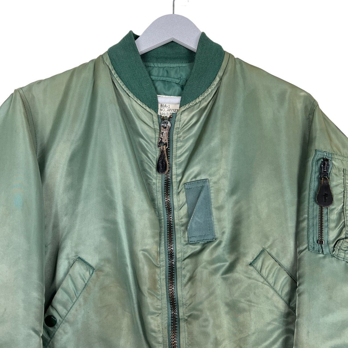 Schott 🔥 VINTAGE SCHOTT BROS MA-1 1949 REVERSIBLE BOMBER JACKET Size US S / EU 44-46 / 1 - 4 Thumbnail