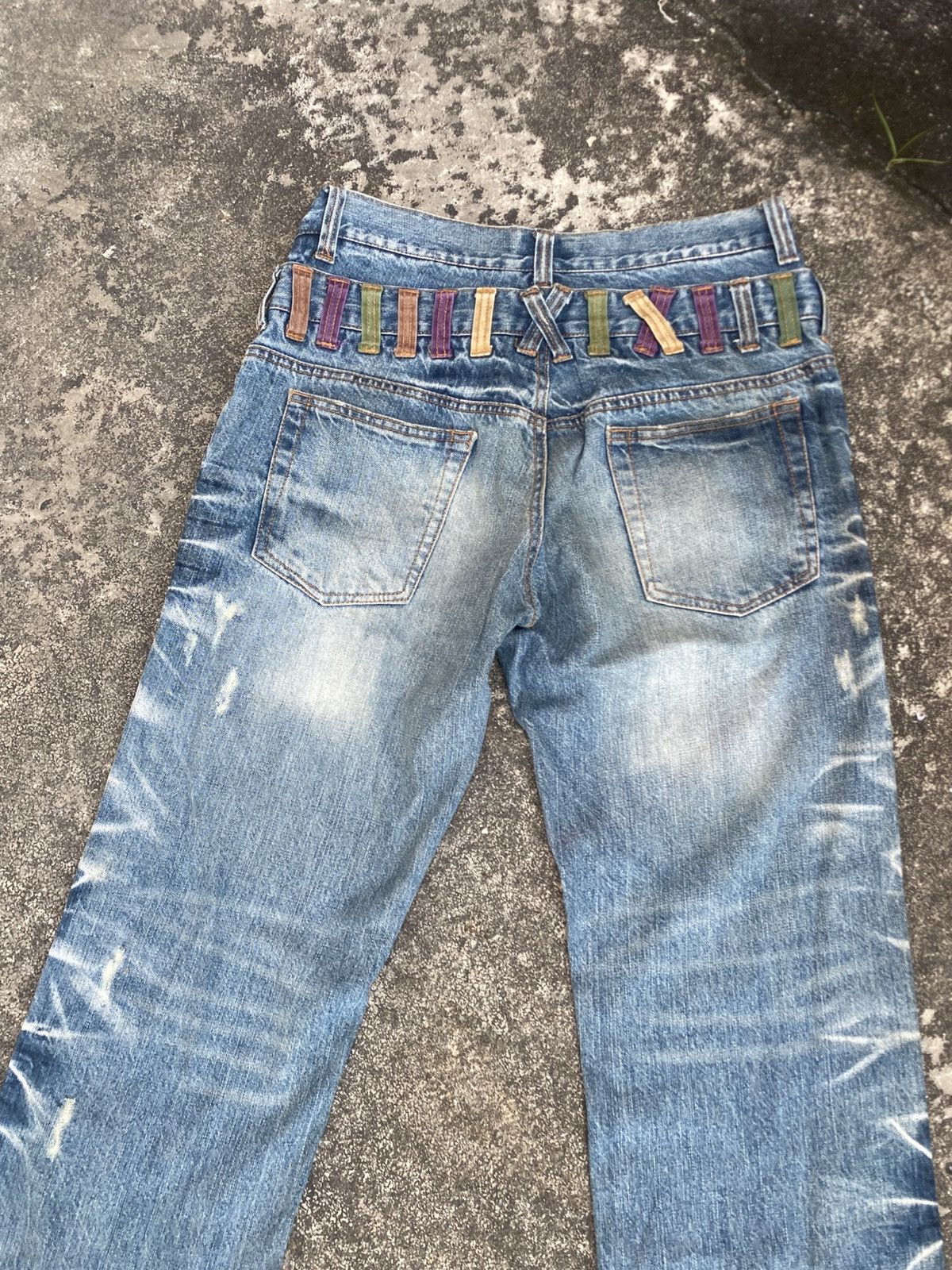 Japanese Brand Vintage Japanese Brands Nylaus Pants - Double Waist Design Size US 33 - 8 Thumbnail
