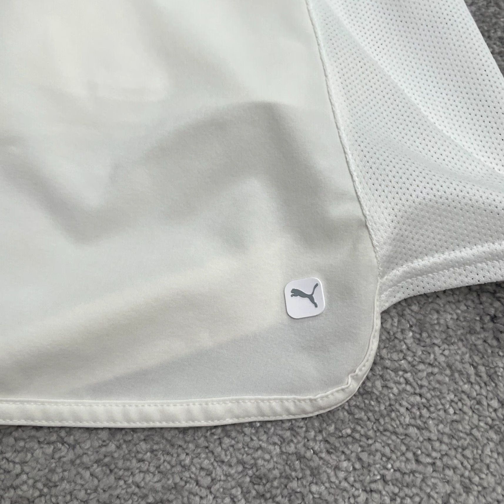 Puma Puma Skort Womens 2XL White Skirt Short Active Stretch Pockets Logo Pull On Sport Skirt Size 40" / US 18 - 4 Thumbnail