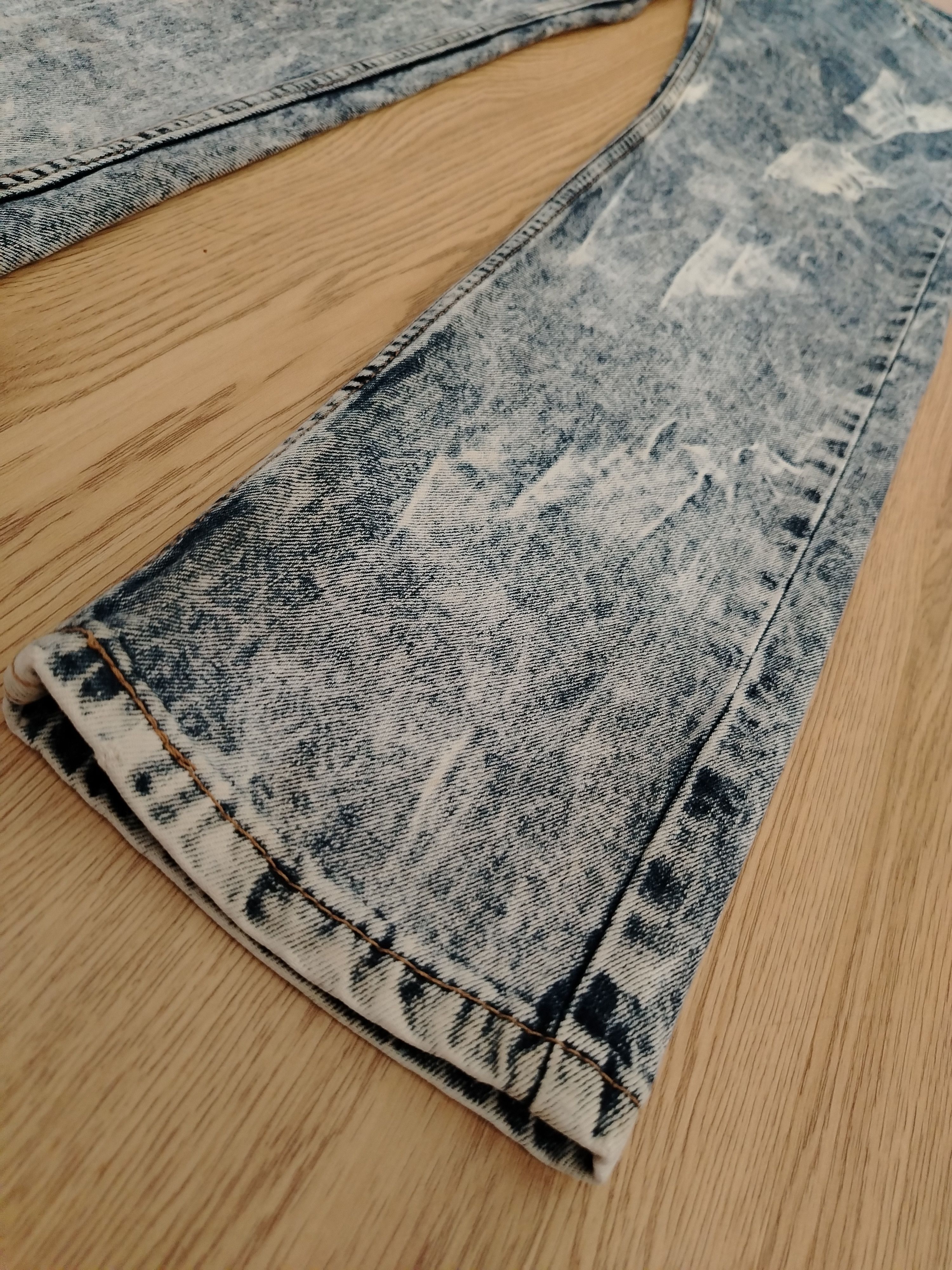Levi's × Vintage Levis 512 Taper Jeans Acid Wash Vintage Size US 33 - 8 Thumbnail