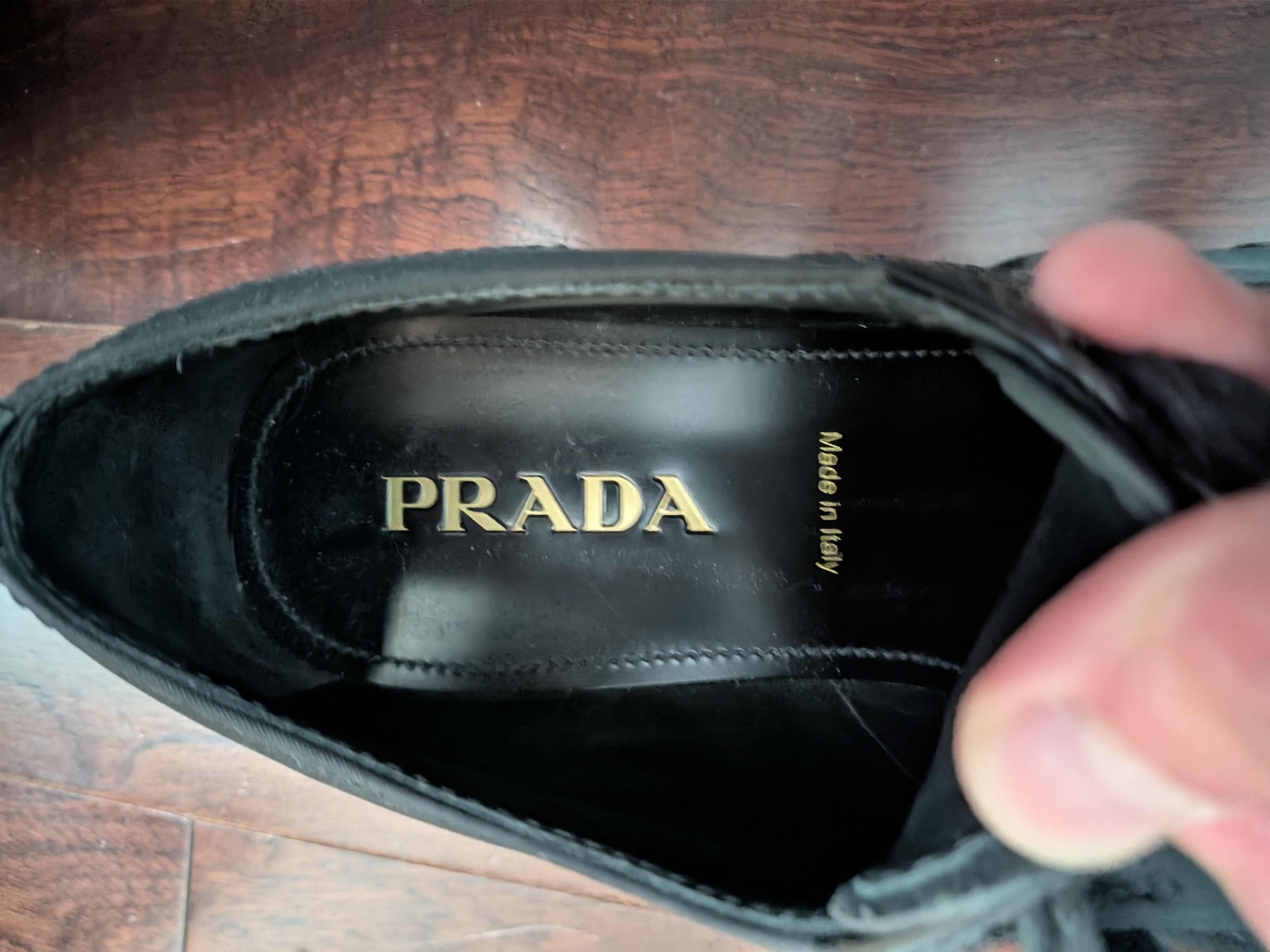 Prada Prada Monolith Leather Lace Up Derby Size US 9 / EU 42 - 4 Thumbnail