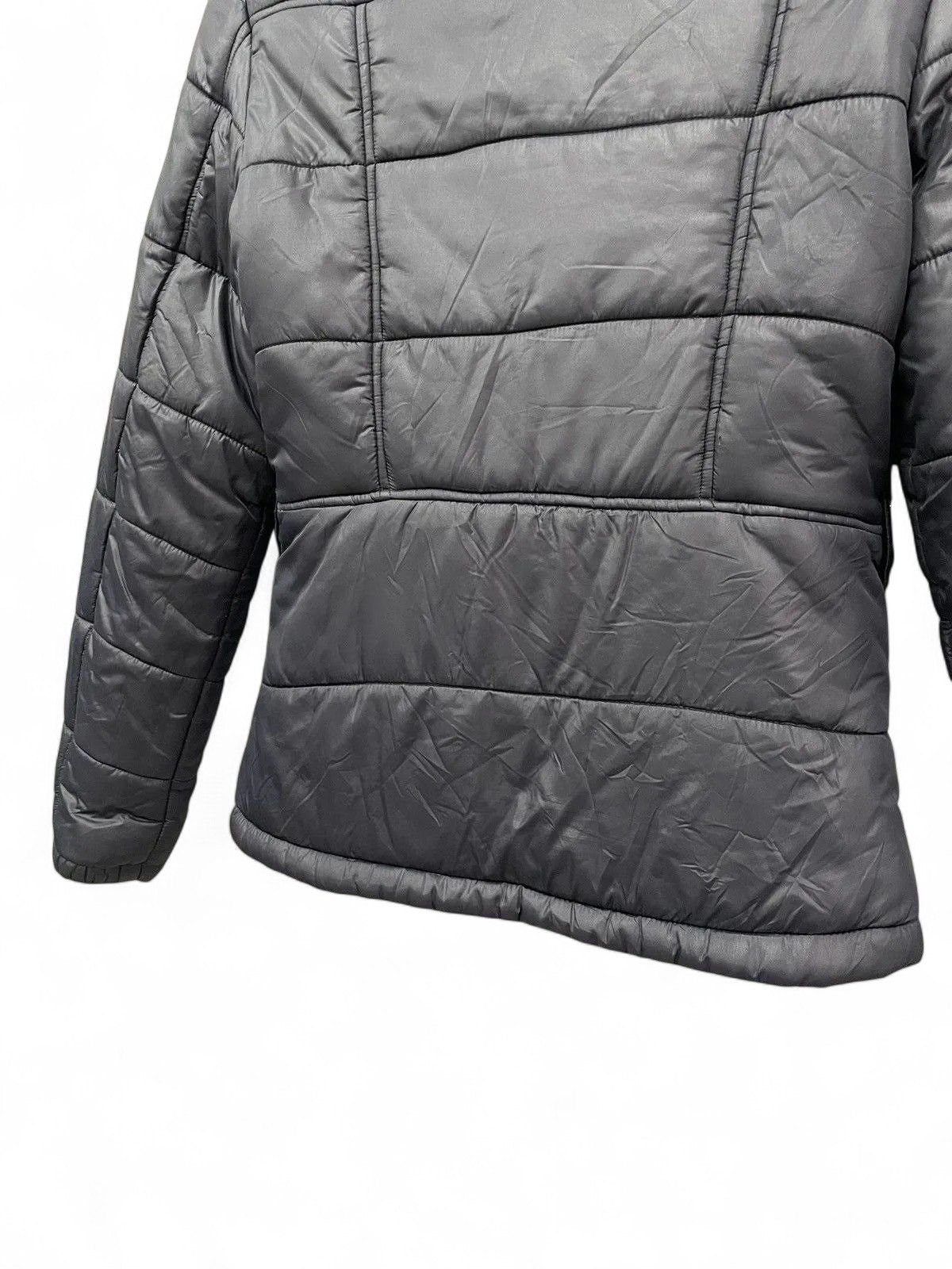 Diesel Diesel Black Puffer Jacket Asymmetrical Zip Moto Size S / US 4 / IT 40 - 12 Thumbnail