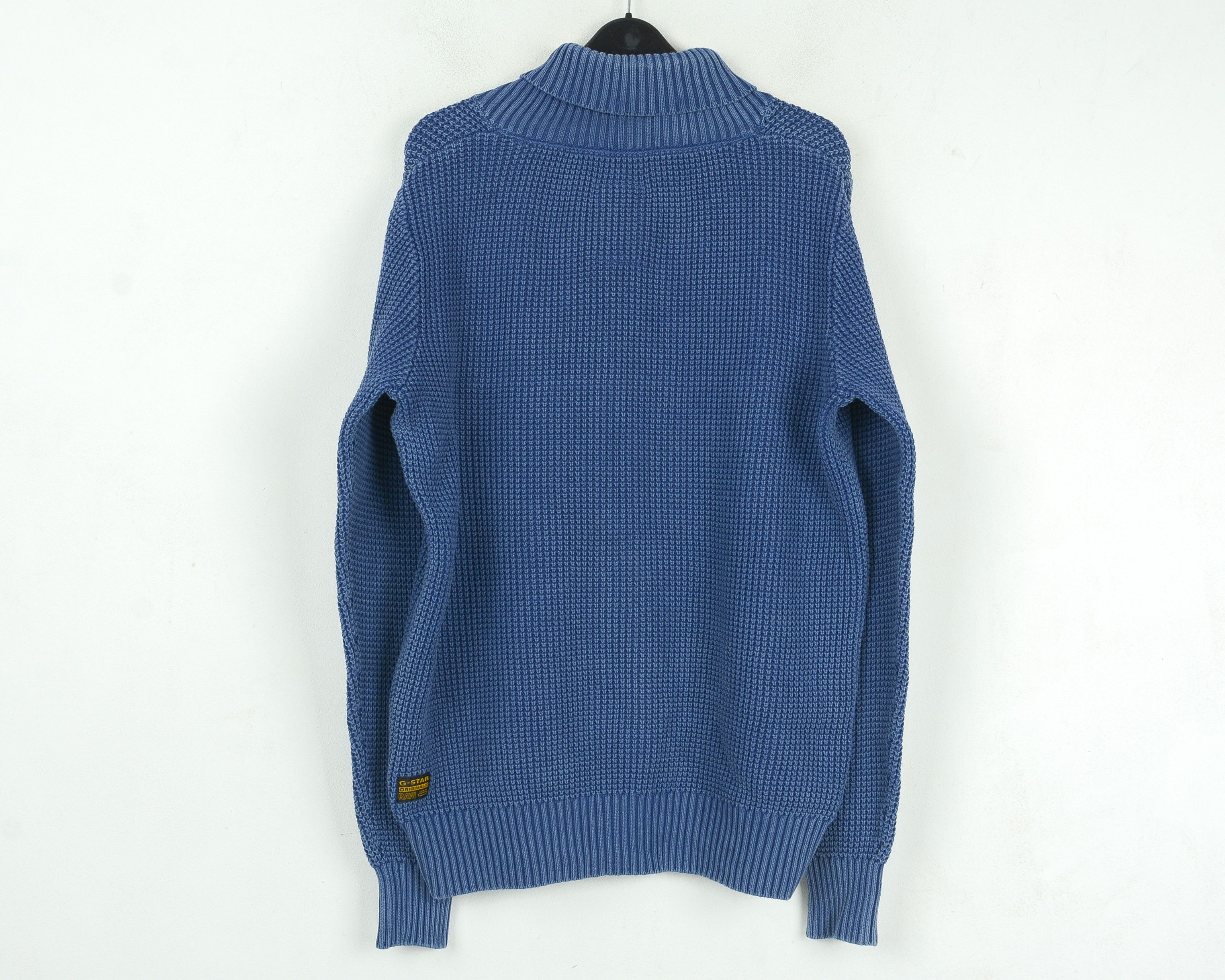 G-Star Johann L Cotton Knitted Sweater Pullover Jumper Sweatshirt Size US L / EU 52-54 / 3 - 4 Thumbnail