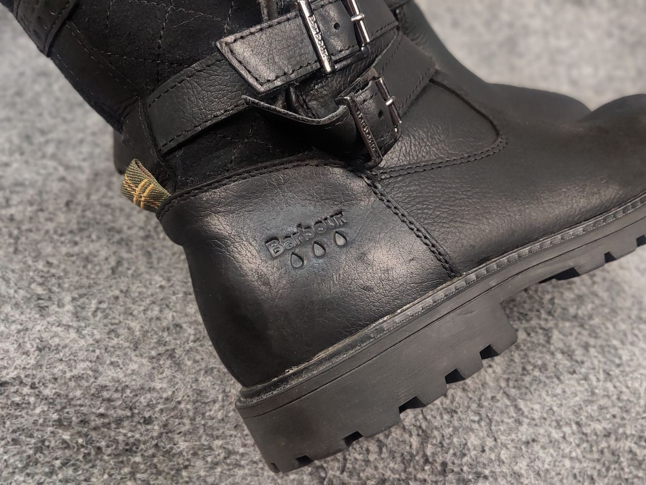 Barbour Barbour Sycamore Leather Waterproof Fur Lined Ankle Boots Size US 7 / IT 37 - 16 Thumbnail