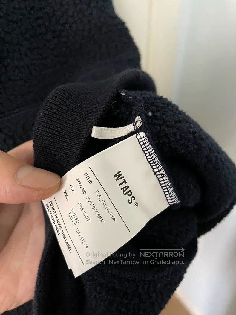 Wtaps Wtaps Pile fleece half zip hoodie Size US M / EU 48-50 / 2 - 8 Thumbnail