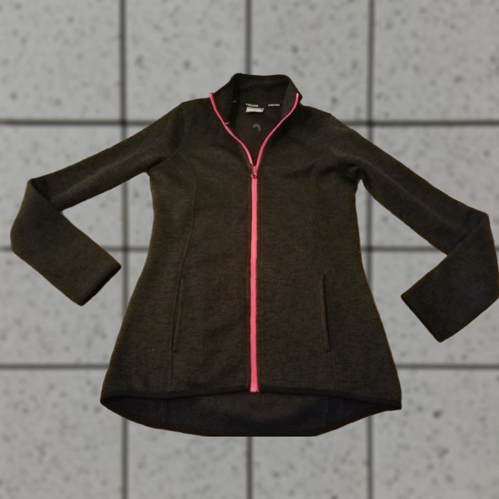 HEAD Jacket Womens Small Black Athletic Tennis Activewear
