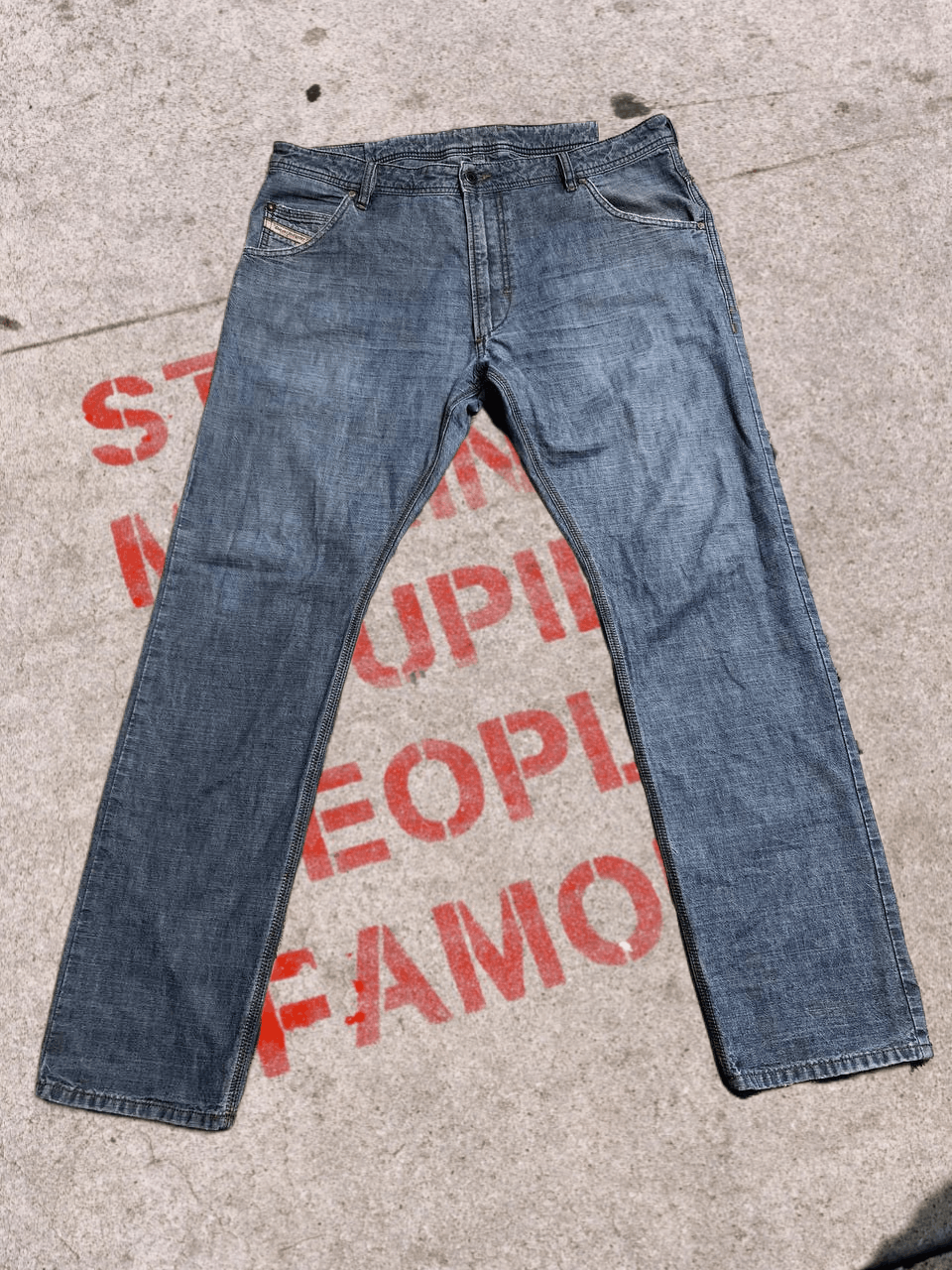 Diesel Vintage Y2K Diesel jeans denim streetwear style Size US 36 / EU 52 - 1 Thumbnail