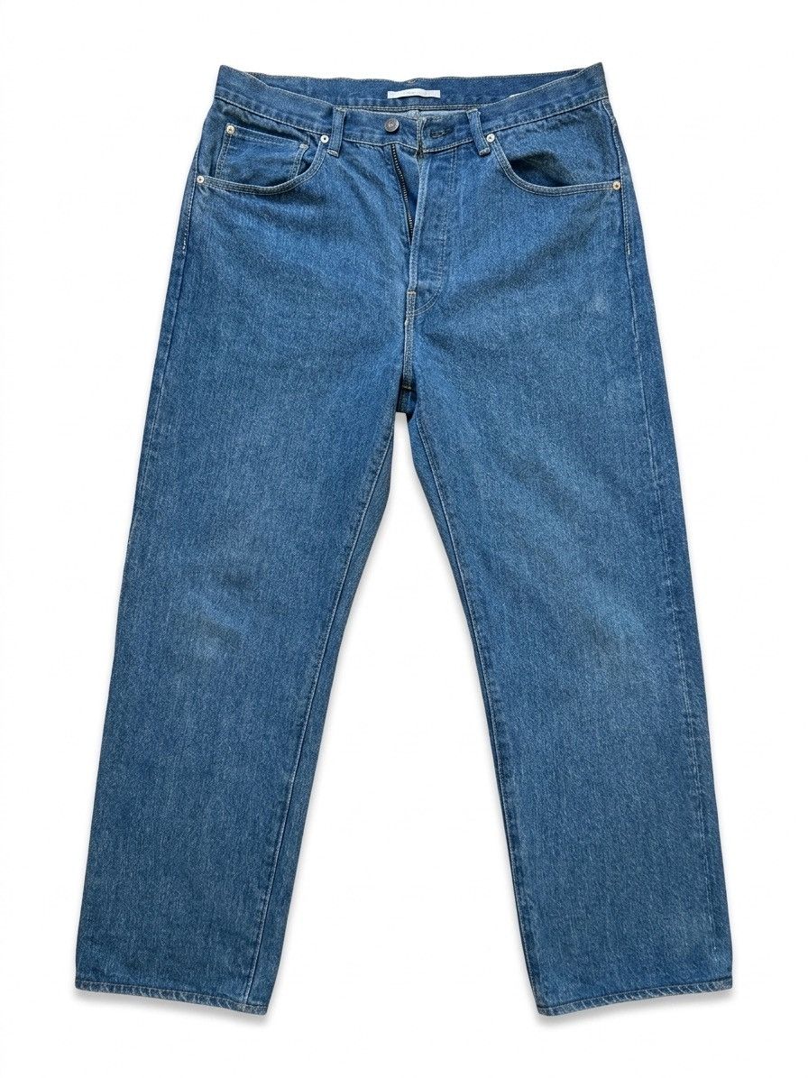 HATSKI HATSKI Washi Denim Wide Jeans - Made in Japan - Size 5 Size US 34 / EU 50 - 1 Thumbnail