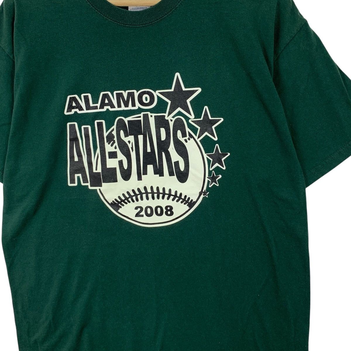 Vintage Vintage ALAMO ALL STARS 2008 Mustang Div Tee Shirt Top Size US M / EU 48-50 / 2 - 3 Thumbnail