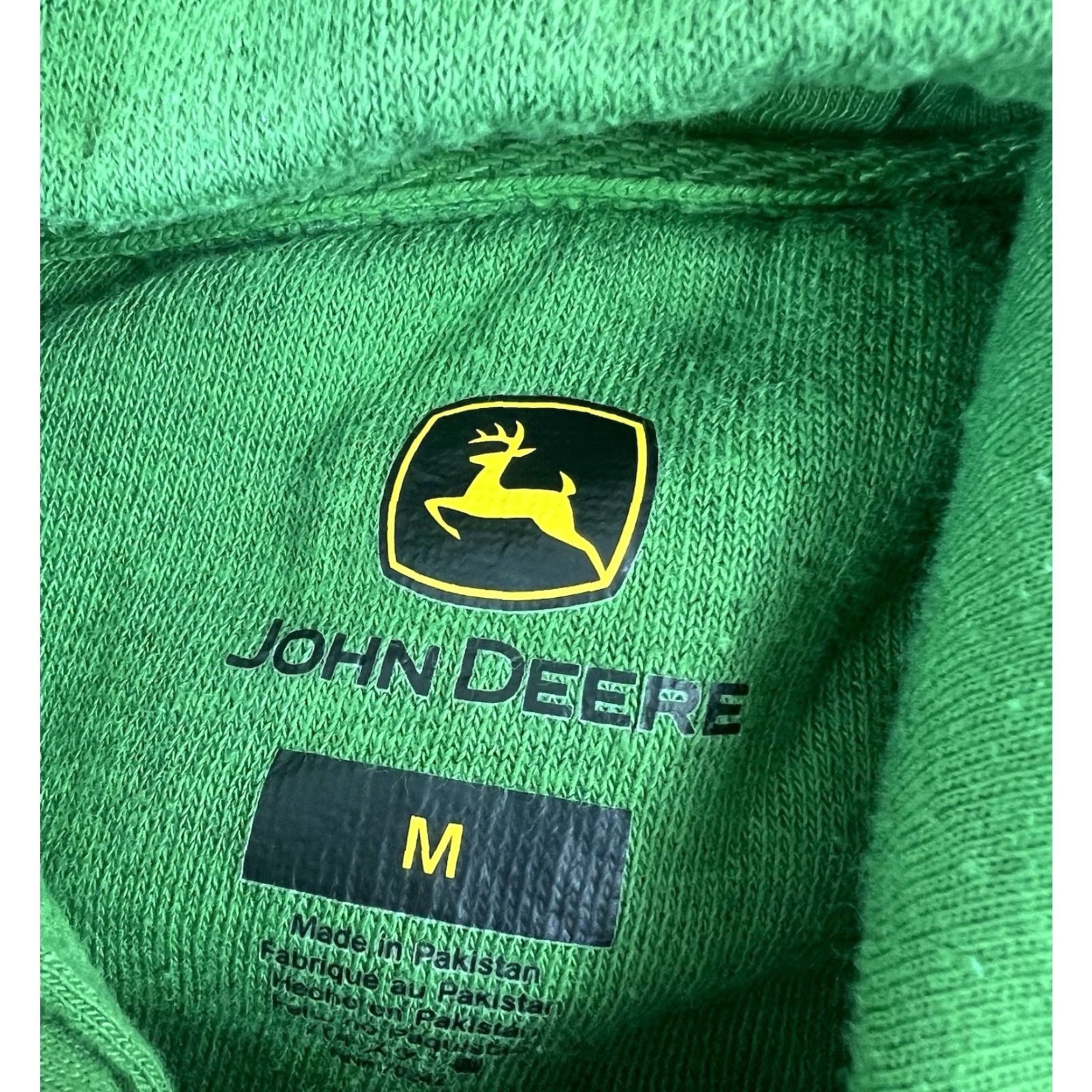 John Deere John Deere Green Hoodie Sweatshirt Medium Men Size Green Pullover Tractors Sweatshirt Size US M / EU 48-50 / 2 - 5 Thumbnail