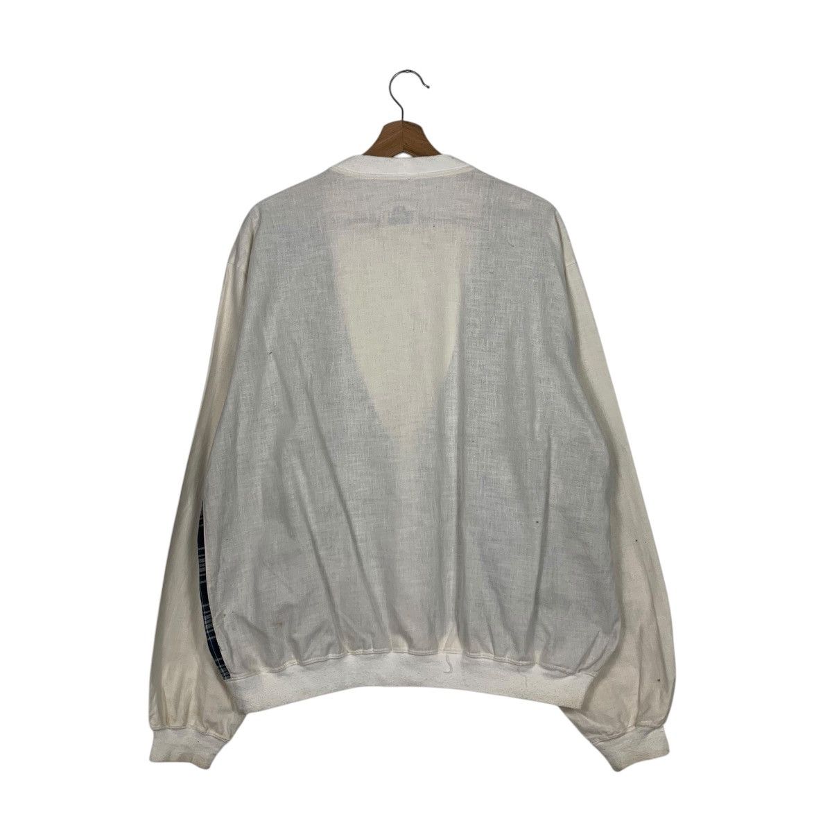 Japanese Brand UNIVERSITY SHOP Ivy Club Checked Cardigan #1805-C16 Size US L / EU 52-54 / 3 - 7 Thumbnail