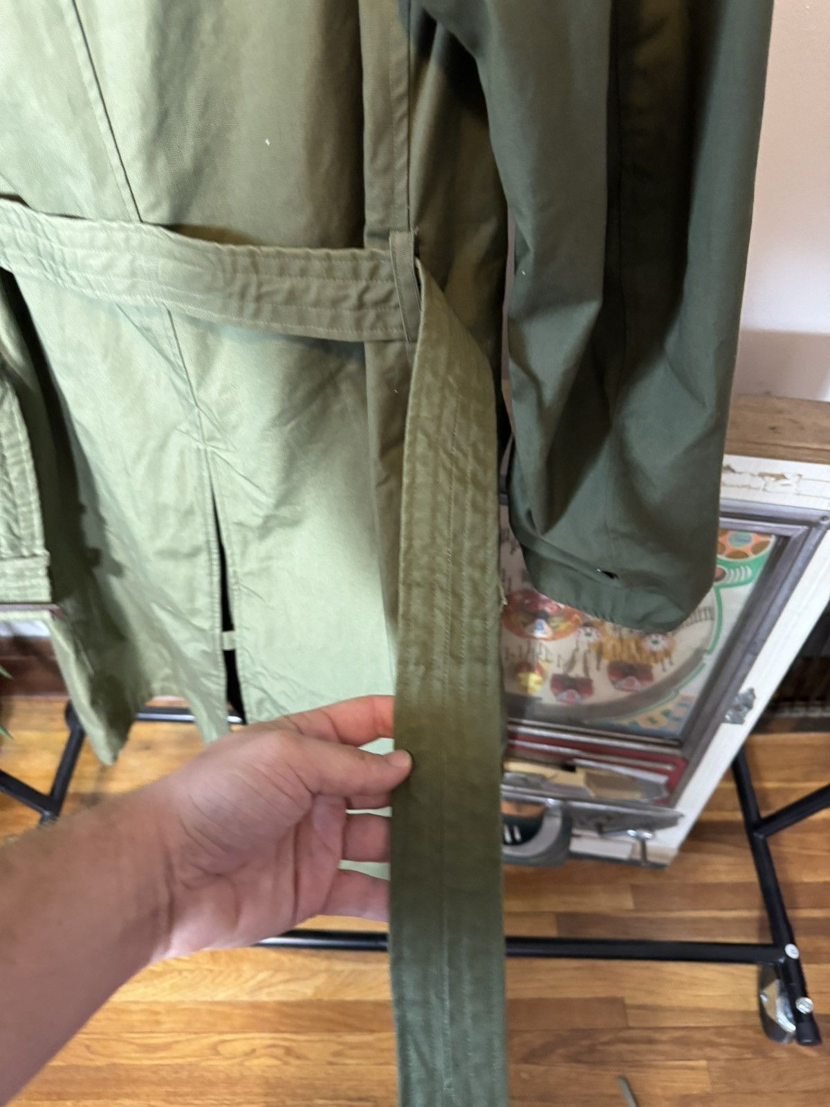 Vintage Vintage Army Trench Coat Size US M / EU 48-50 / 2 - 8 Thumbnail