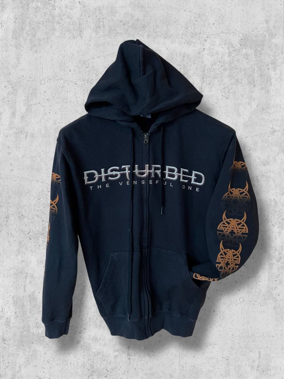 Band Tees DISTURBED vengeful ROCK BAND hoodie zip vintage metal Size US S / EU 44-46 / 1 - 1 Thumbnail