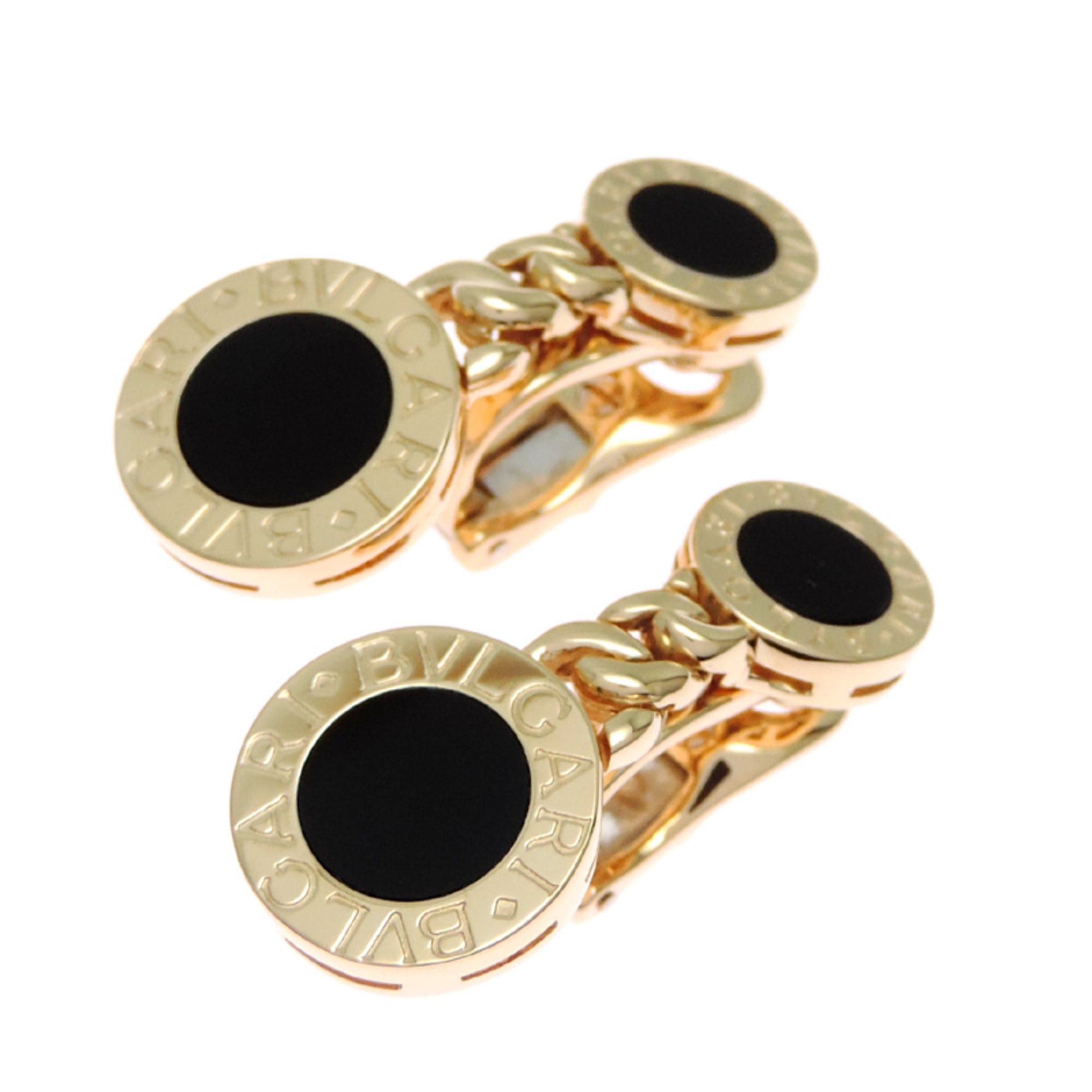 Bvlgari Bvlgari Swing Onyx Earrings for Women, 750 Pink Gold Size ONE SIZE - 1 Thumbnail