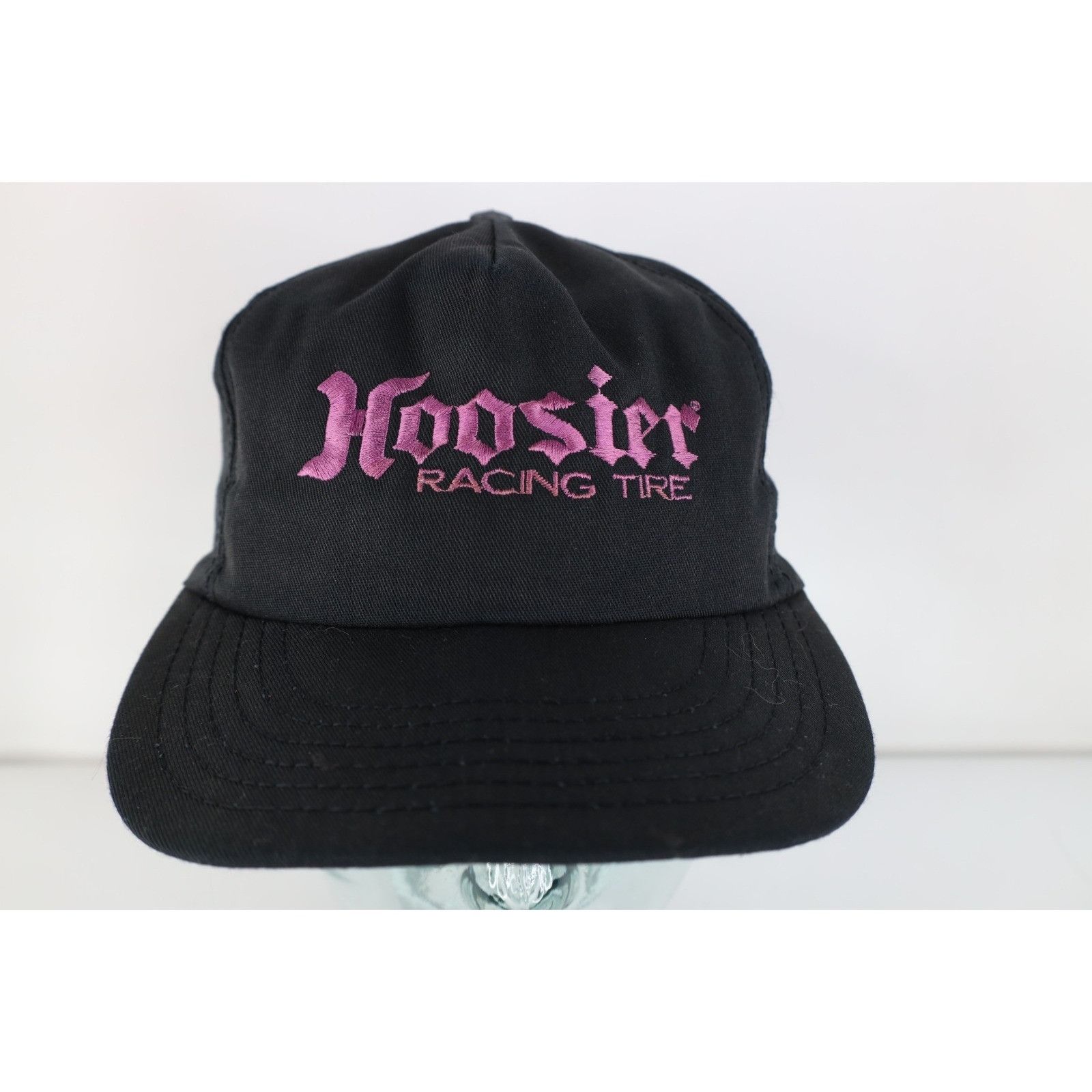 Vintage Vintage 80s 90s Spell Out Hoosier Racing Tire Snapback Hat Size ONE SIZE - 1 Thumbnail