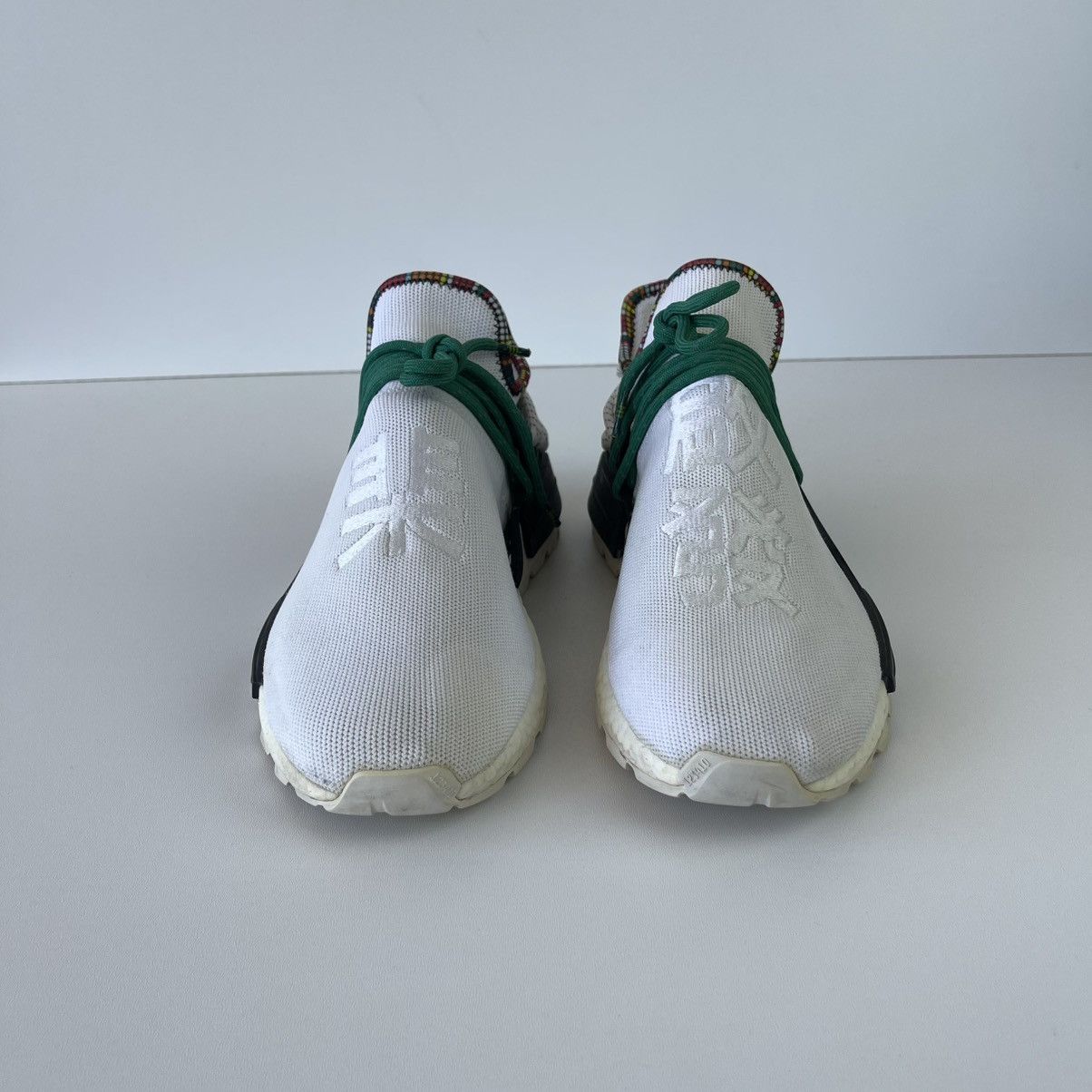 Adidas × Human Made Adidas NMD Human Race Pharrell Inspiration Pack White EE7583 Size US 10.5 / EU 43-44 - 3 Thumbnail