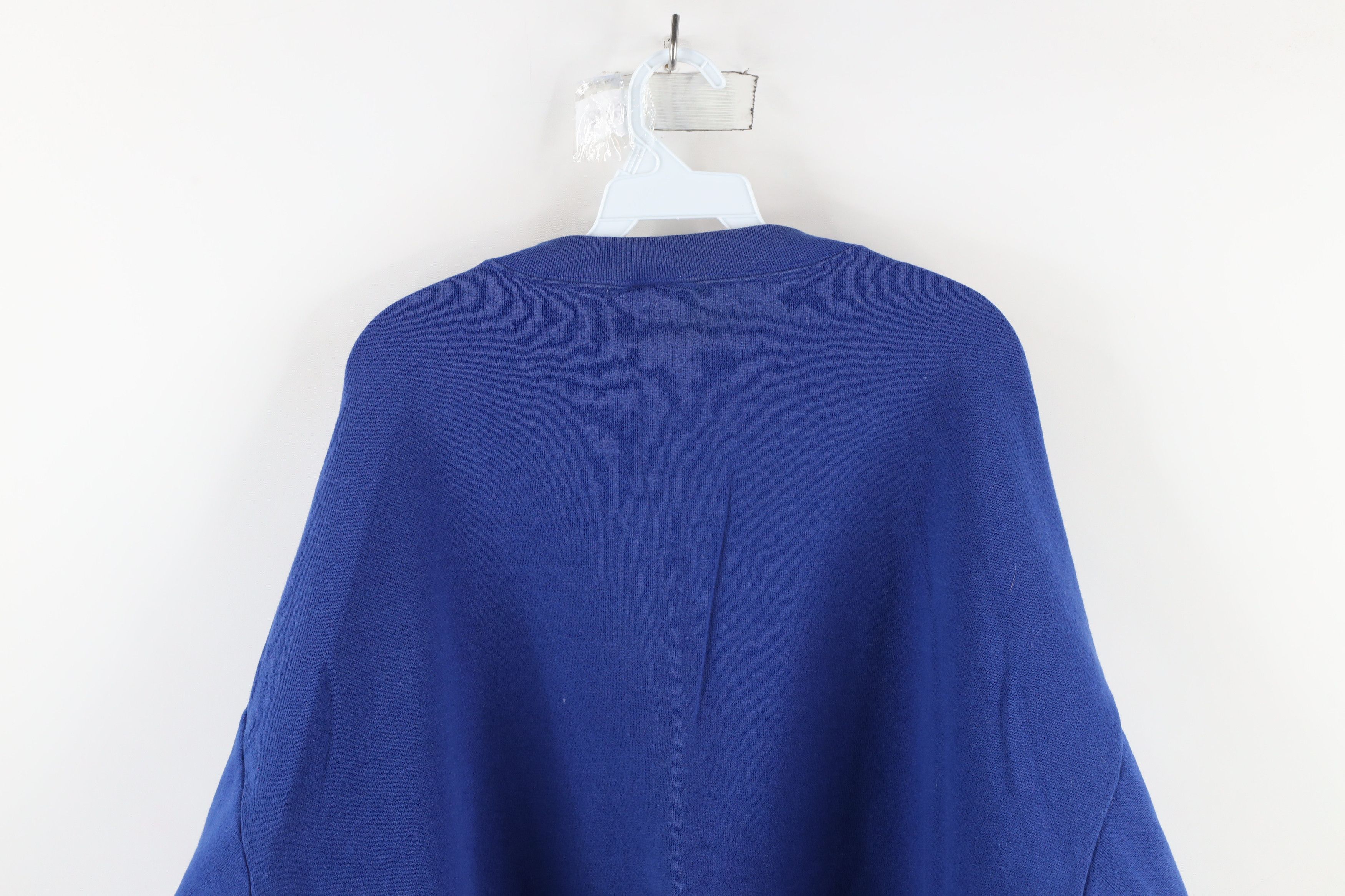 Vintage Vintage XXXIV Champs St Louis Rams Football Sweatshirt Blue Size US XXL / EU 58 / 5 - 10 Thumbnail