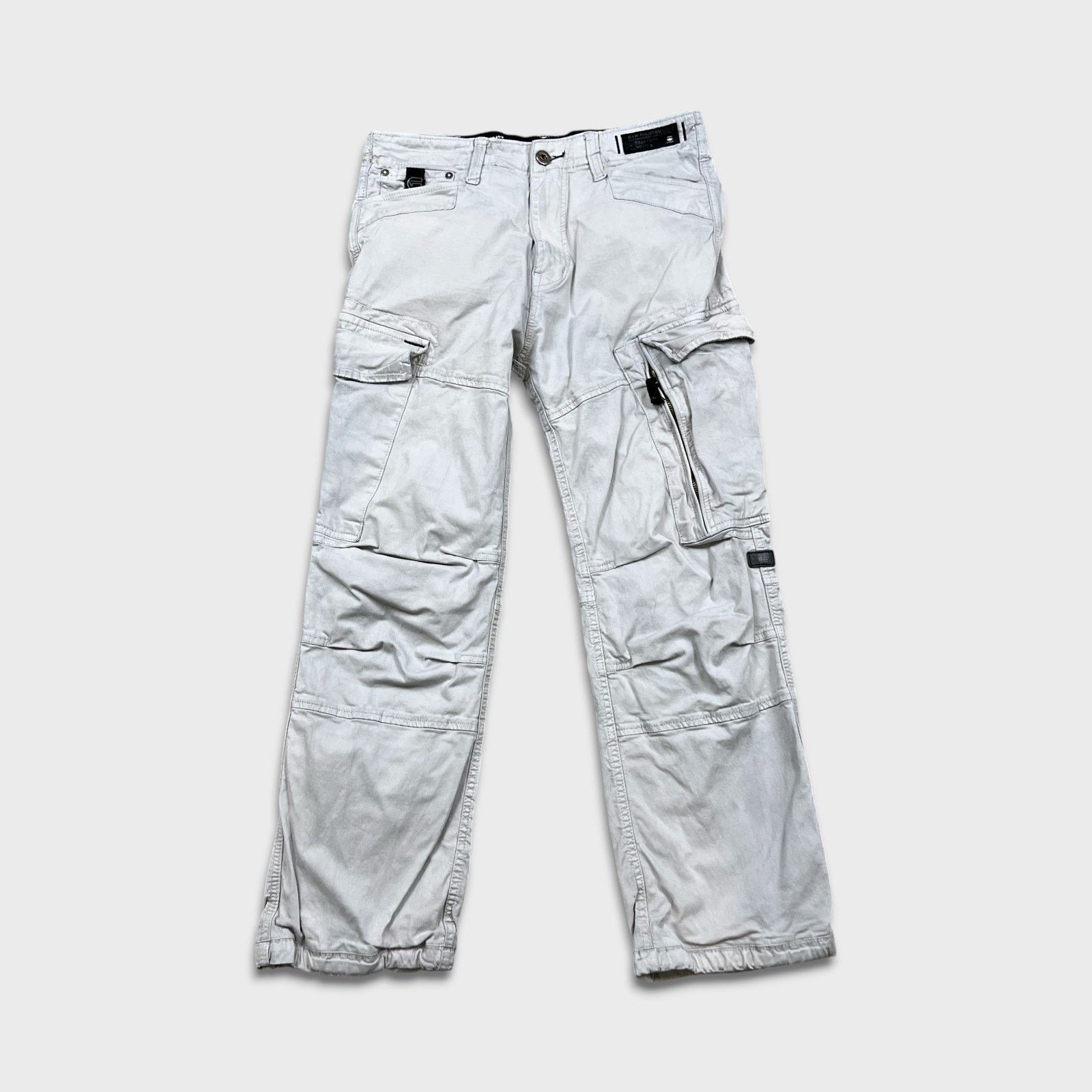 G-Star G Star Raw 3301 Pants 32x27 Straight Utility Cargo Trousers Size US 32 / EU 48 - 1 Thumbnail